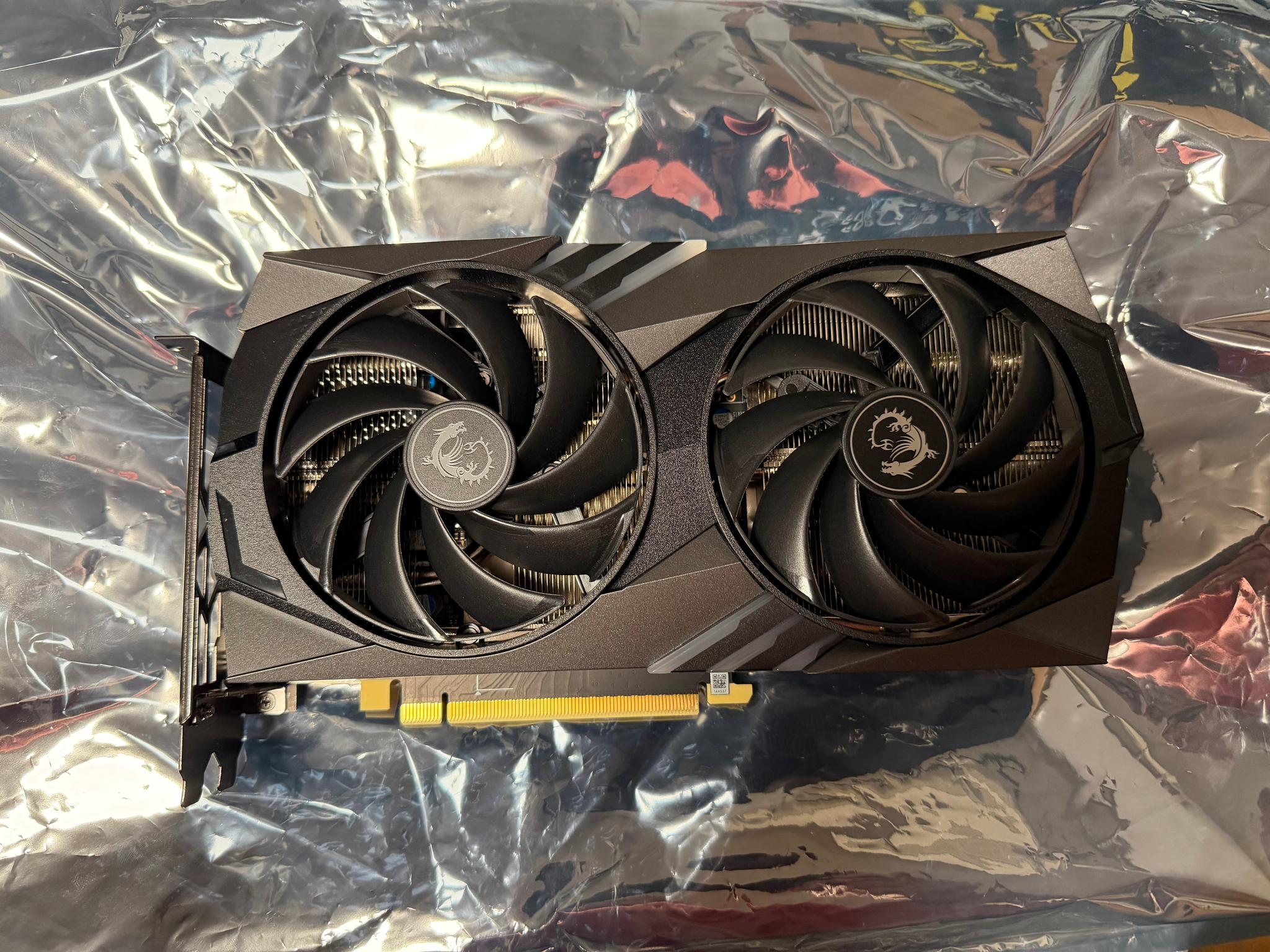 MSI NVIDIA GeForce RTX 4060 Ti Gaming X Dual Fan 8GB GDDR6 PCIe 4.0 Graphics Card