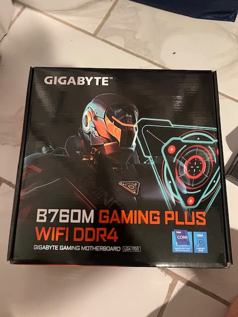 GIGABYTE B760M Gaming Plus WiFi DDR4 LGA 1700 Intel B760 Micro ATX Motherboard