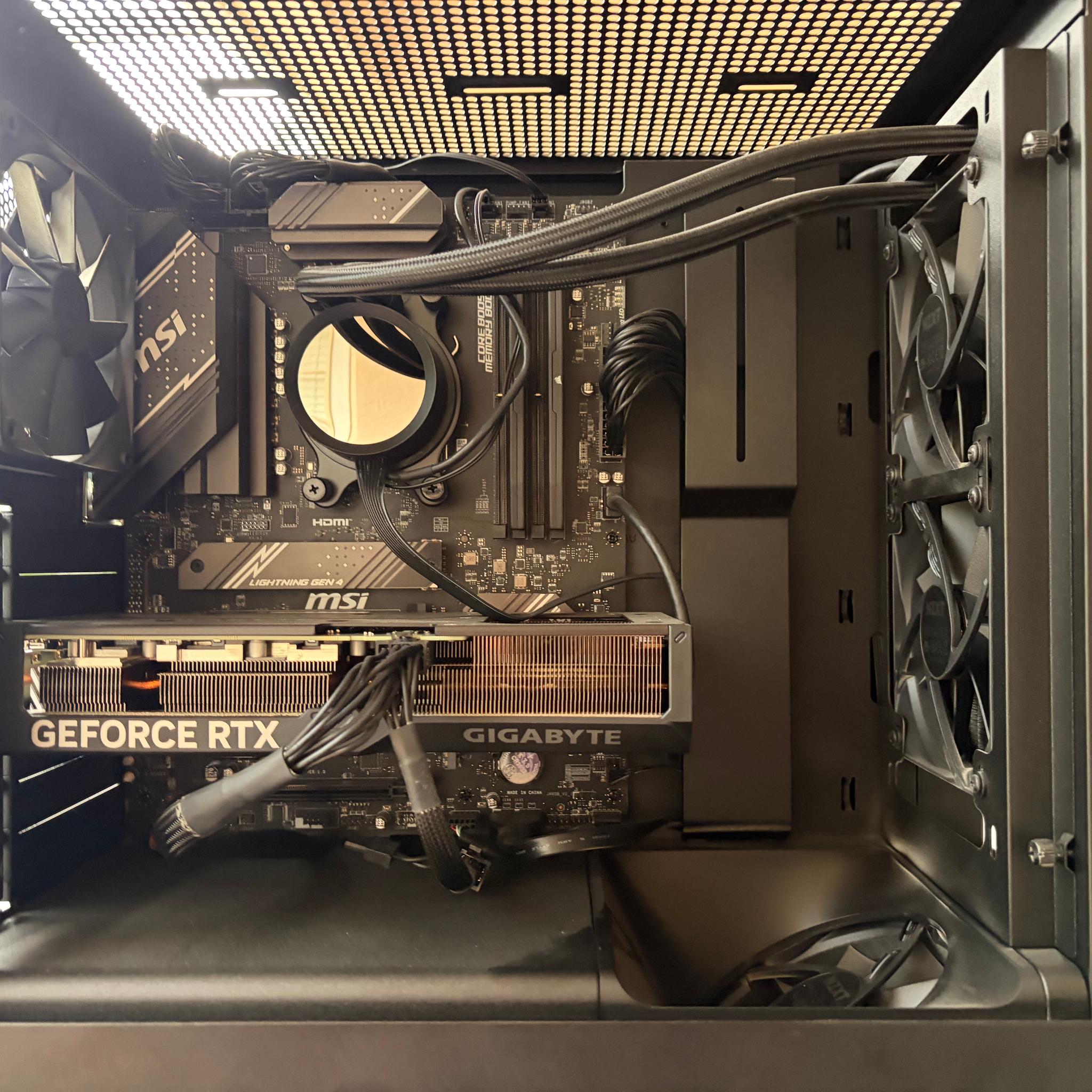 Custom Gaming PC Build 4070 12 gb 32 gb ddr 5