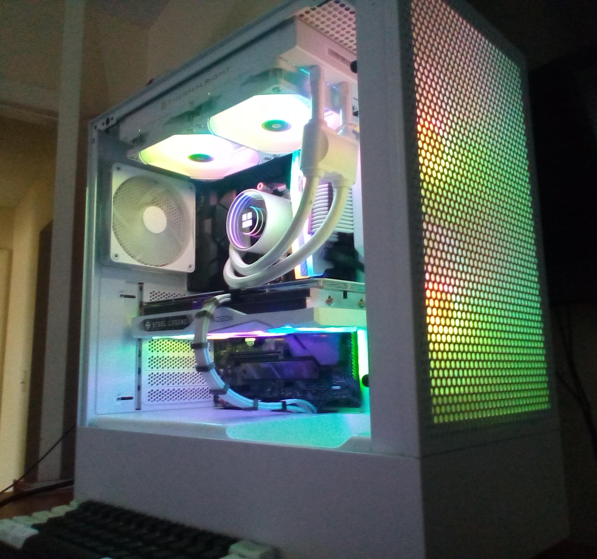 Newly Built Ryzen 7 5800X CPU/ RX7600 GPU