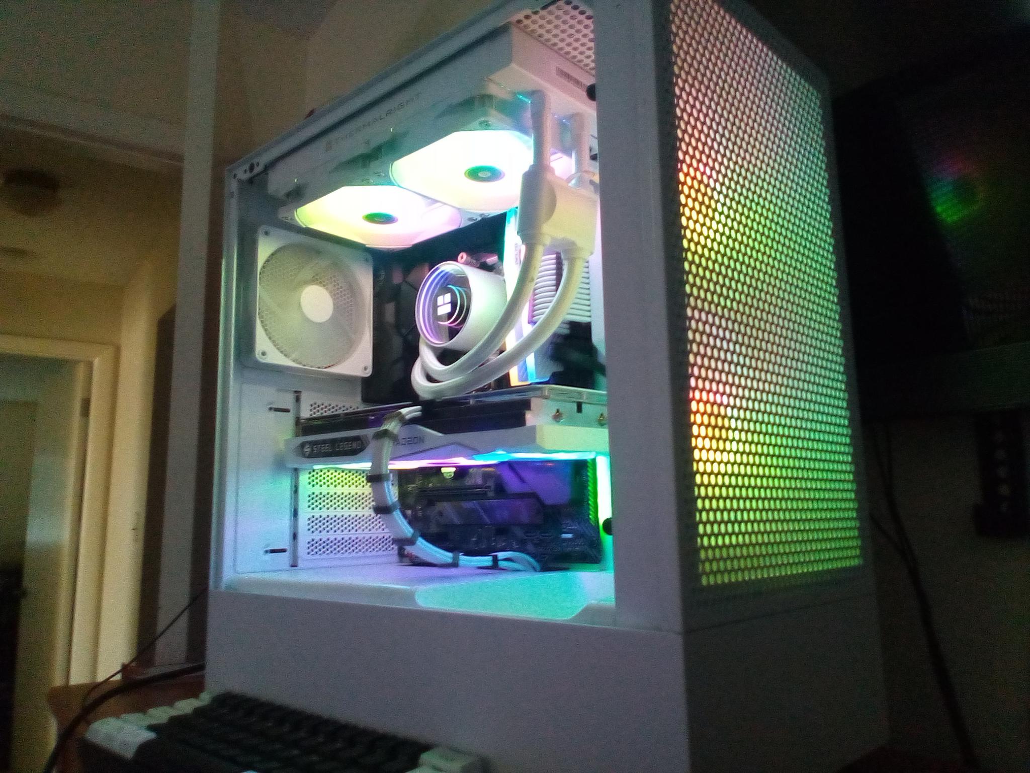 Newly Built Ryzen 7 5800X CPU/ RX7600 GPU