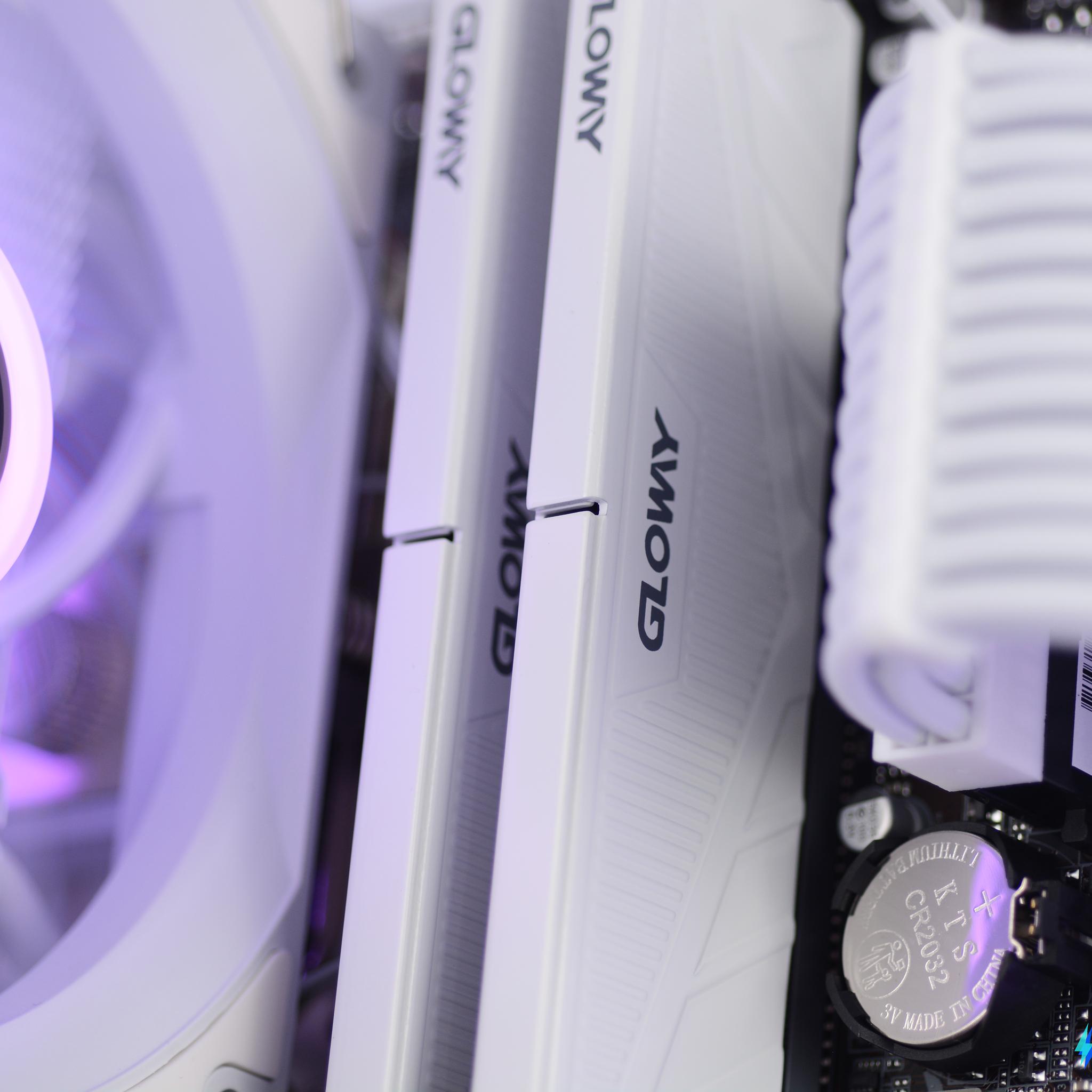⚪🟣 BLOOM: 1080p Streaming & Gaming PC | RTX 3060 Ti, Ryzen 5, 32GB DDR4, 1TB SSD