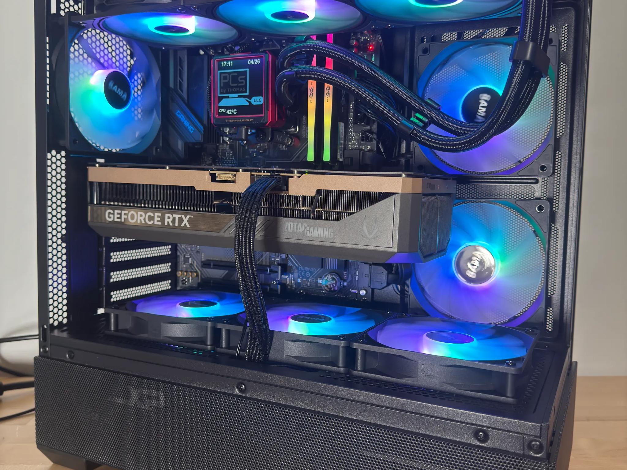 RTX 5080 Ryzen 9 9900x Gaming PC