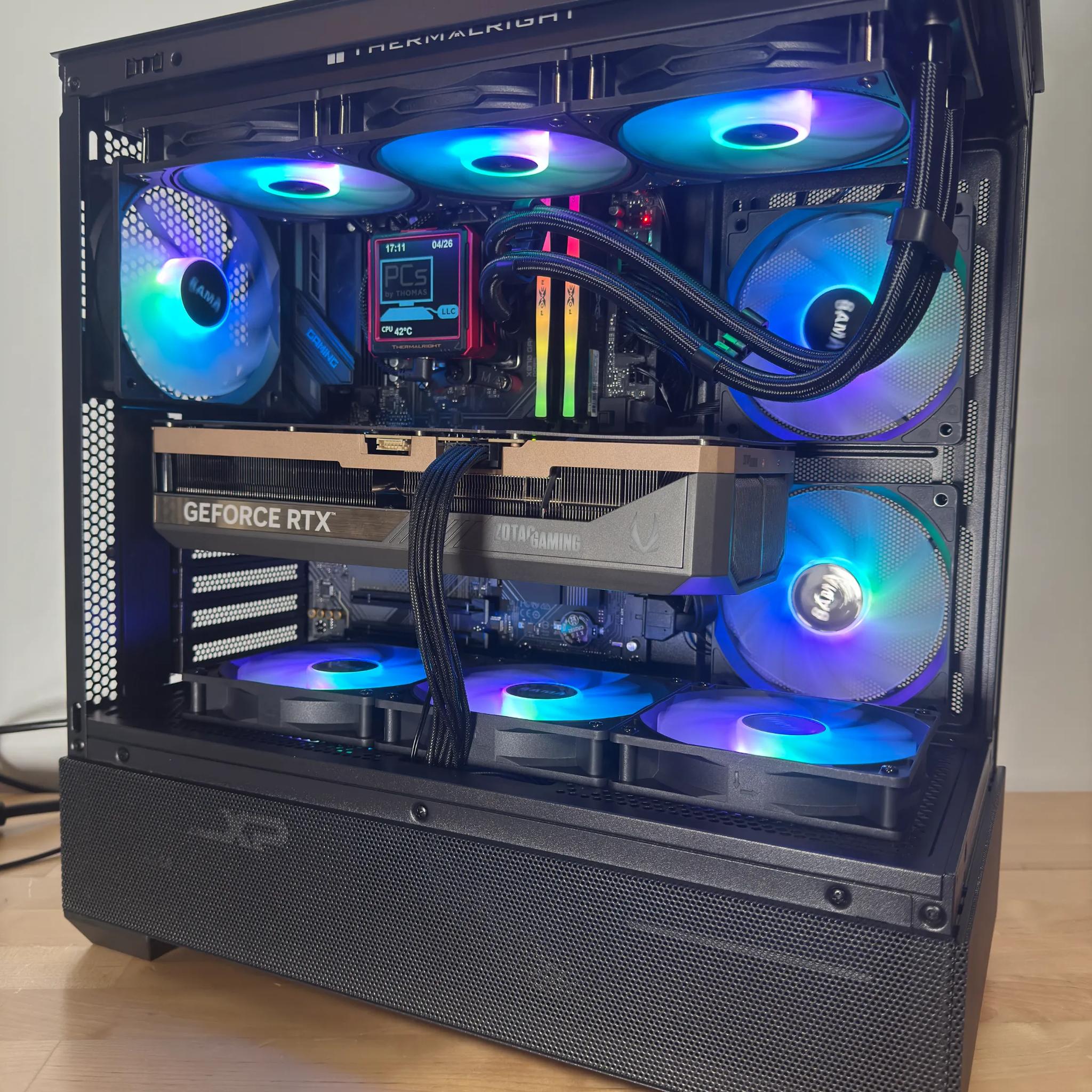 RTX 5080 Ryzen 9 9900x Gaming PC