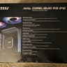 MSI MAG Coreliquid A13 240 Black ARGB AIO Cooler LGA 1700/1851/AM5/AM4 Sockets Brand New Sealed