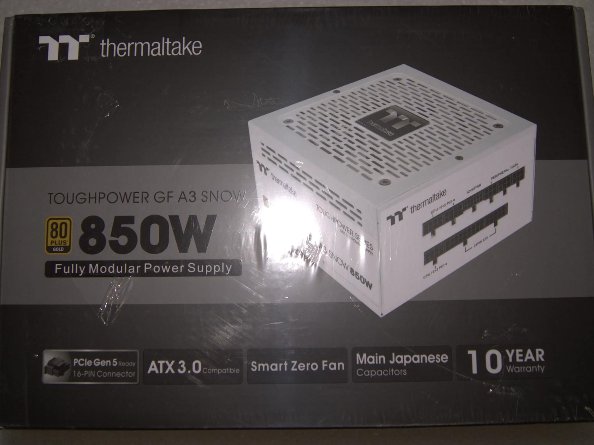 ThermalTake Toughpower GF A3 Snow 850W - TT Premium Edition