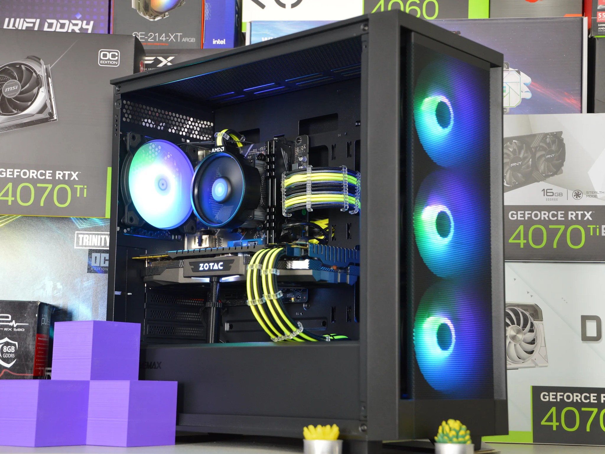 🟡🟡| GTX 1070 8GB | RYZEN 5 2600 | 16GB DDR4 RAM | 1TB NVME SSD | CyberFunk |