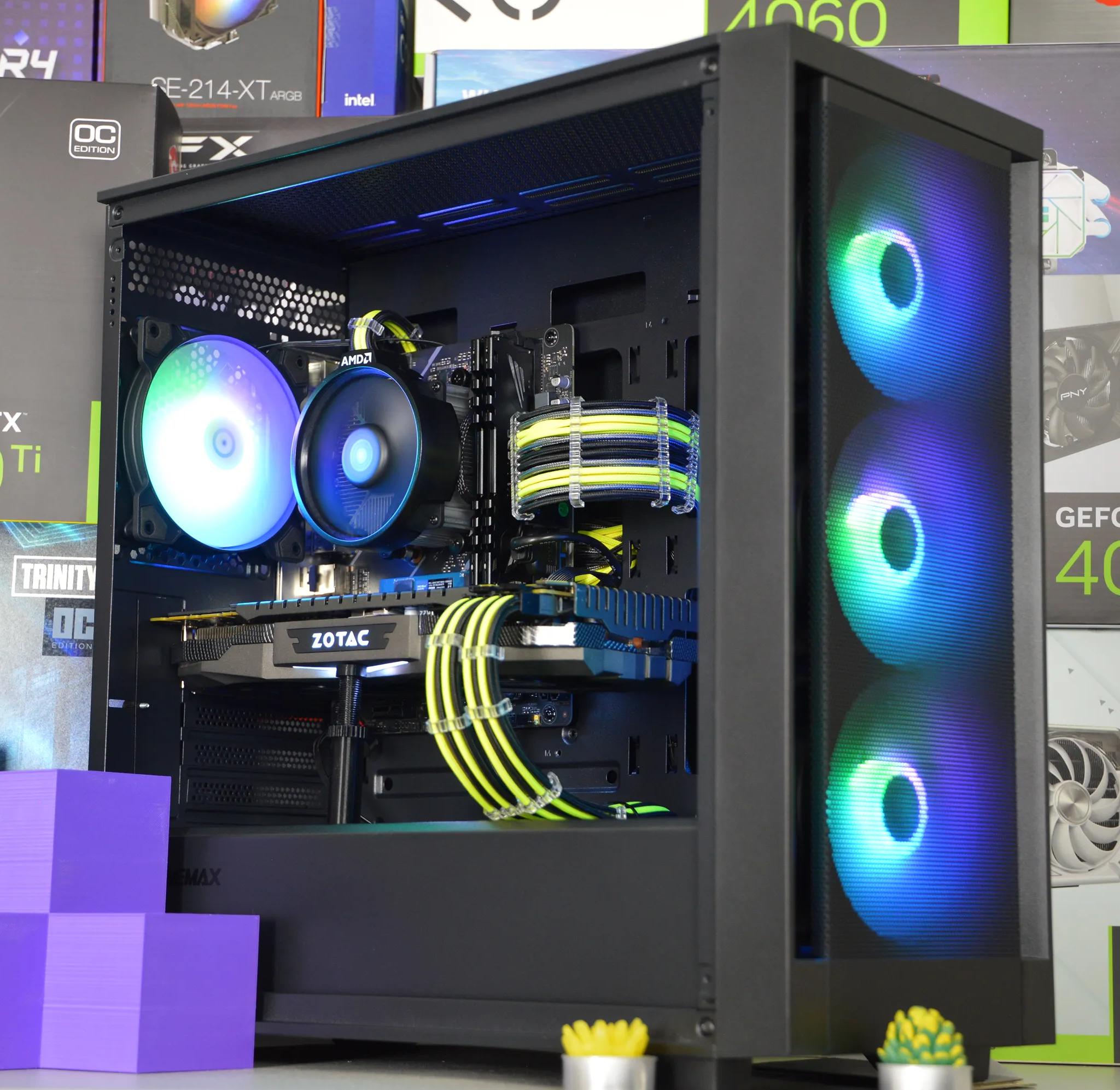 🟡🟡| GTX 1070 8GB | RYZEN 5 2600 | 16GB DDR4 RAM | 1TB NVME SSD | CyberFunk |