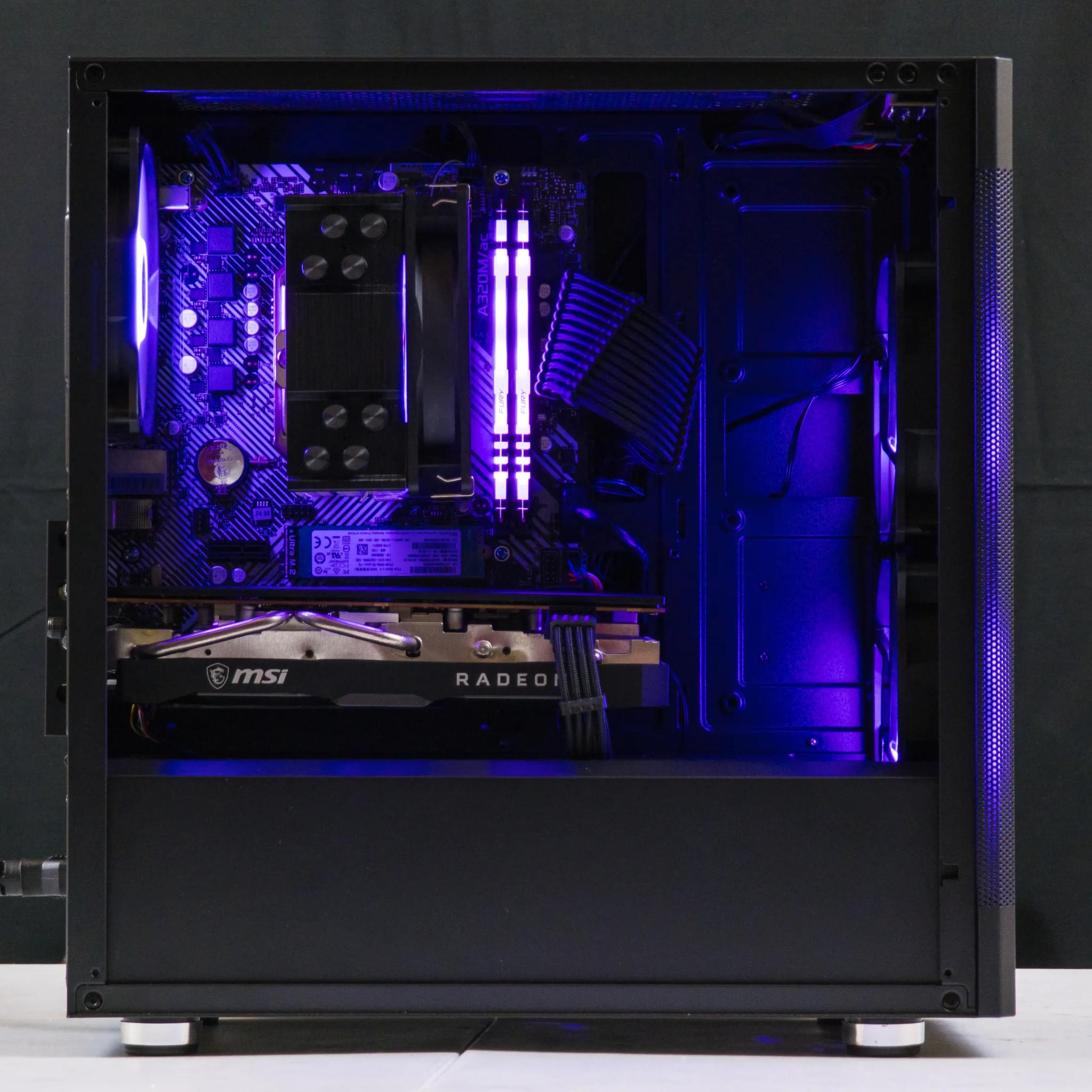 💜🖤 RX 5700 / Ryzen 5 3600 / 16GB Gaming PC 🖤💜