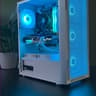 🦃Black Friday Sale! 🦃White RGB Gaming PC Ryzen 5 Nvidia GTX 1660 SUPER 16 gb 512gb Wifi Win11pro