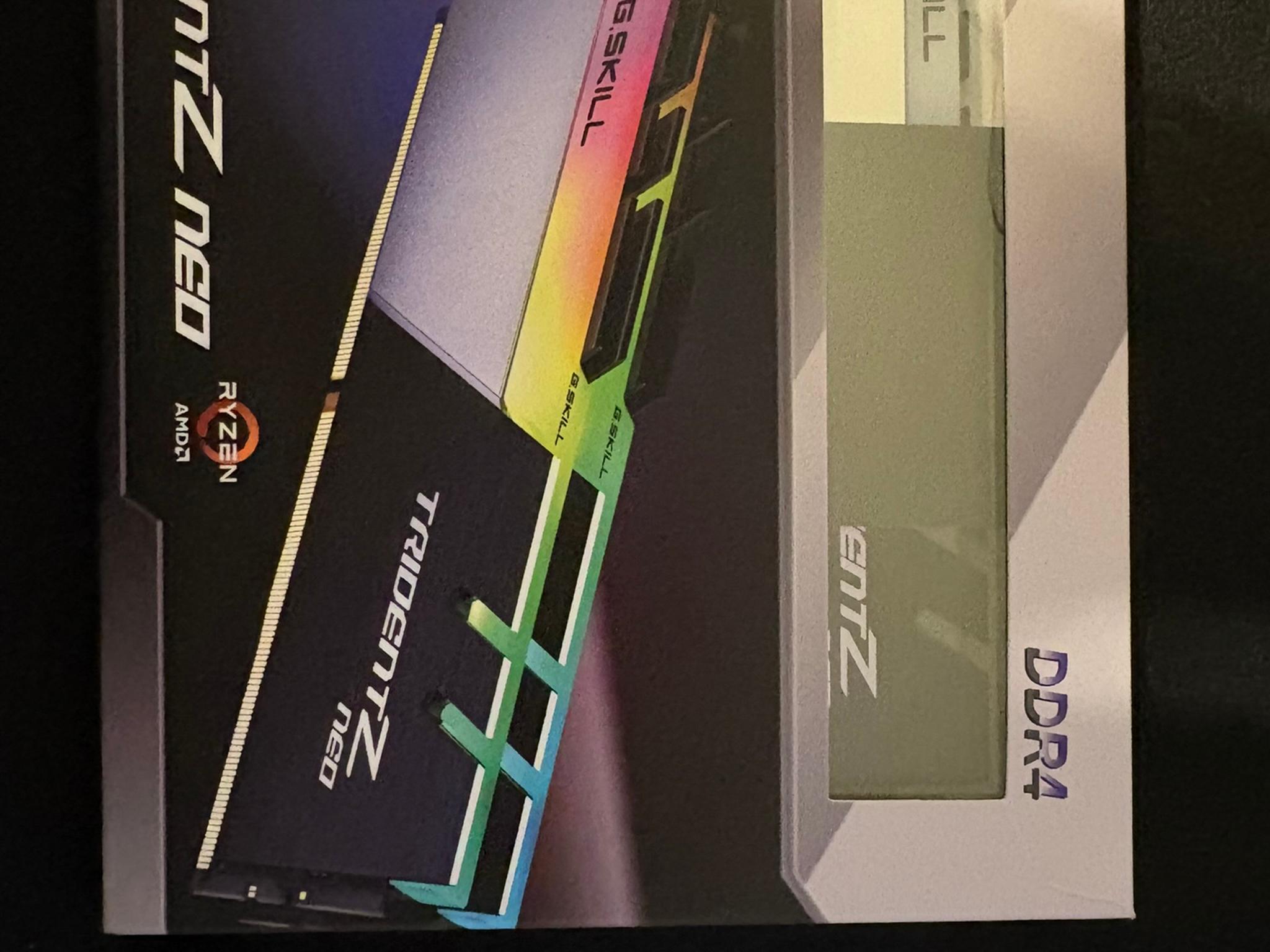 G.Skill Trident Z Neo 32GB (2x16GB) 3600MHz CL16 RGB DDR4 Kit