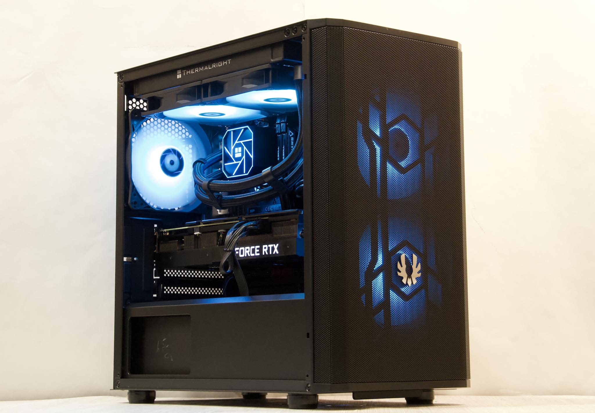 RTX 3080, Ryzen 7 5700X, 32GB DDR4, 1TB NVMe SSD, WiFi - 1440p Gaming PC