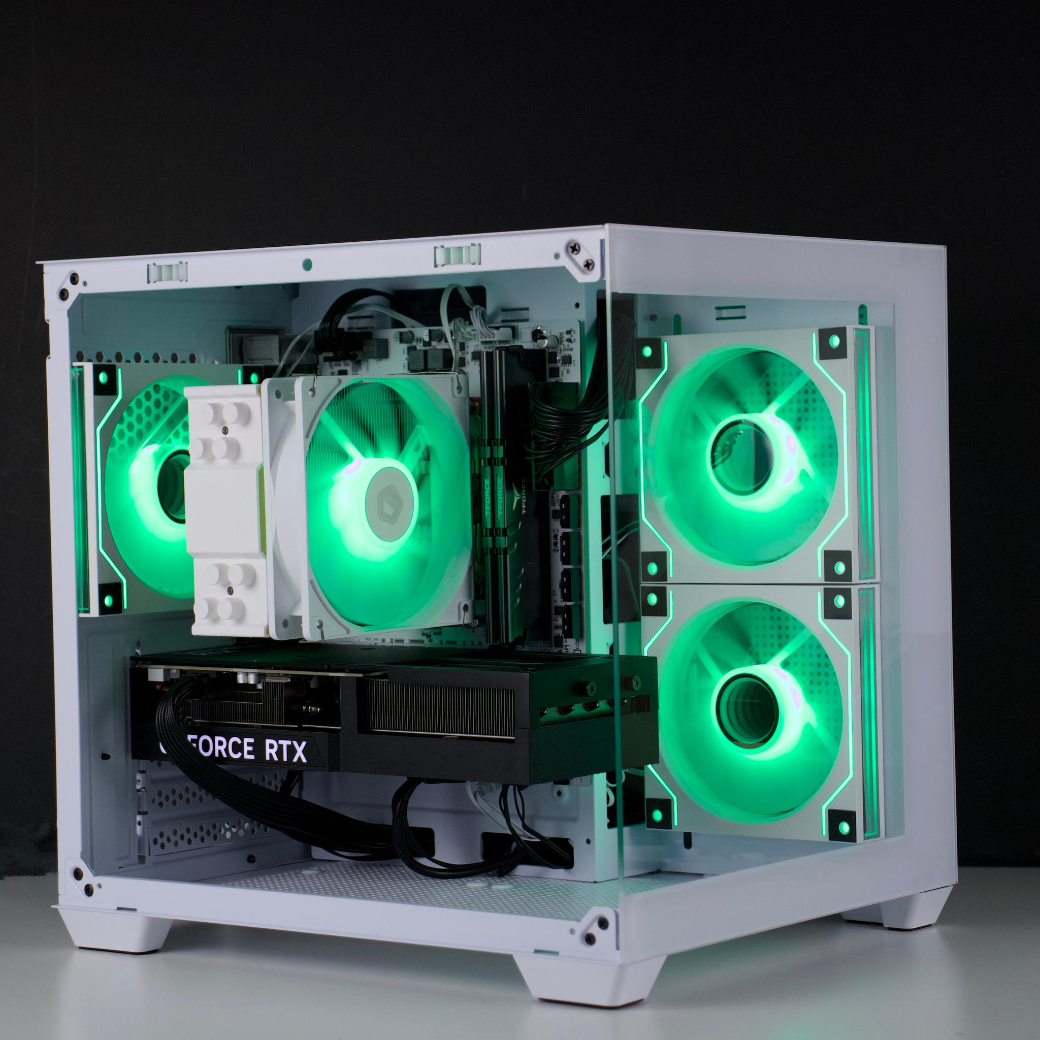 🧊❄️🧊 White Gaming PC – RTX 5060 TI, Ryzen 7 5700X, 32GB RAM, 1TB SSD - WiFi, BlueTooth 🧊❄️🧊