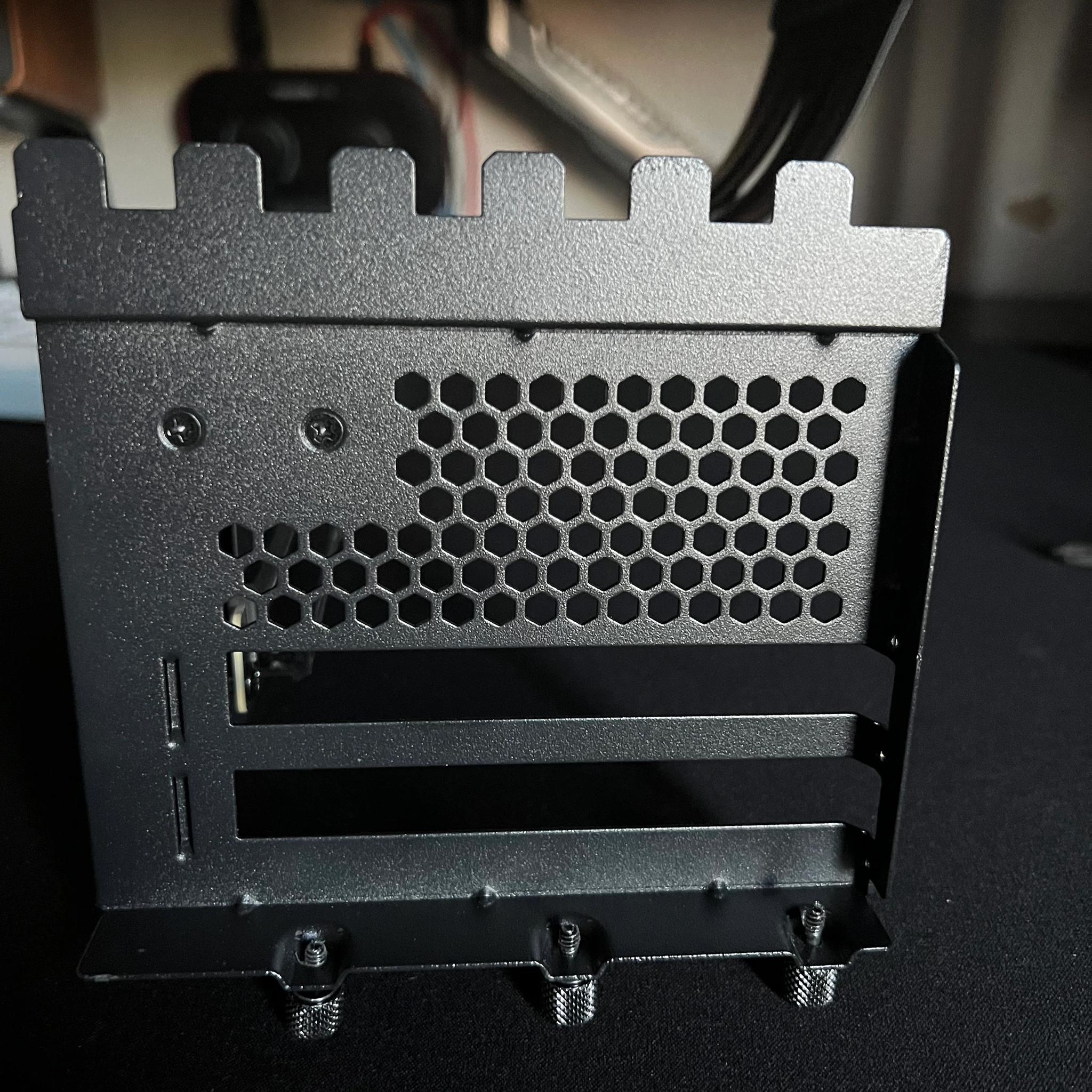 Okinos Vertical GPU Mount PCIE 4.0 Riser Cable 200mm
