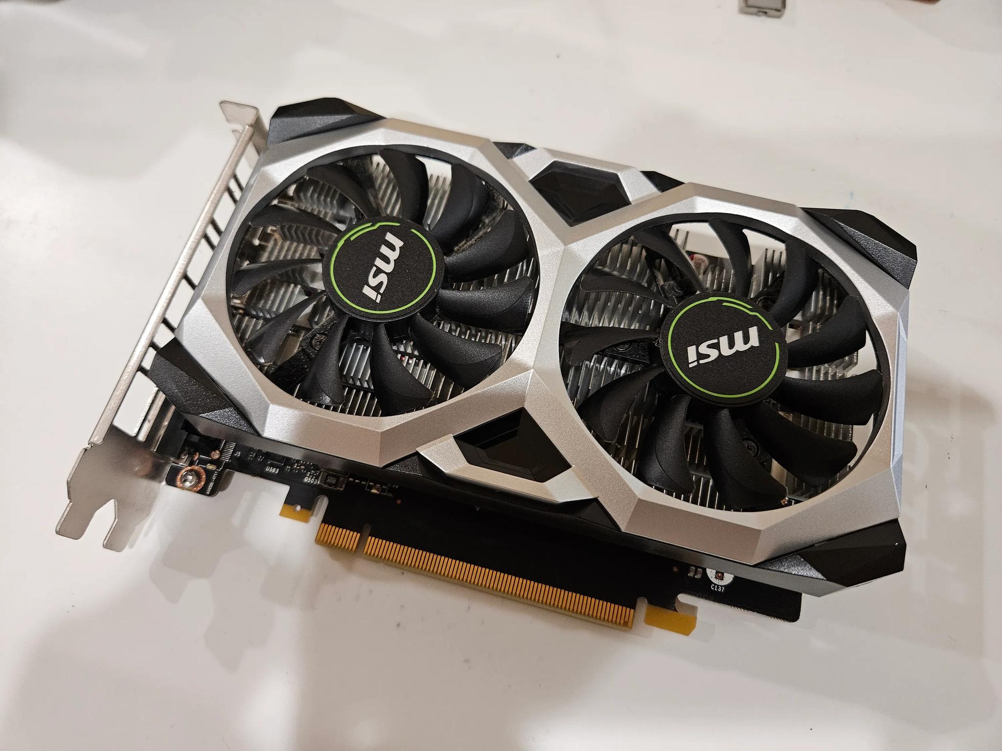 MSI GeForce GTX 1650 4 GB Ventus XS OCV1 Graphics Card