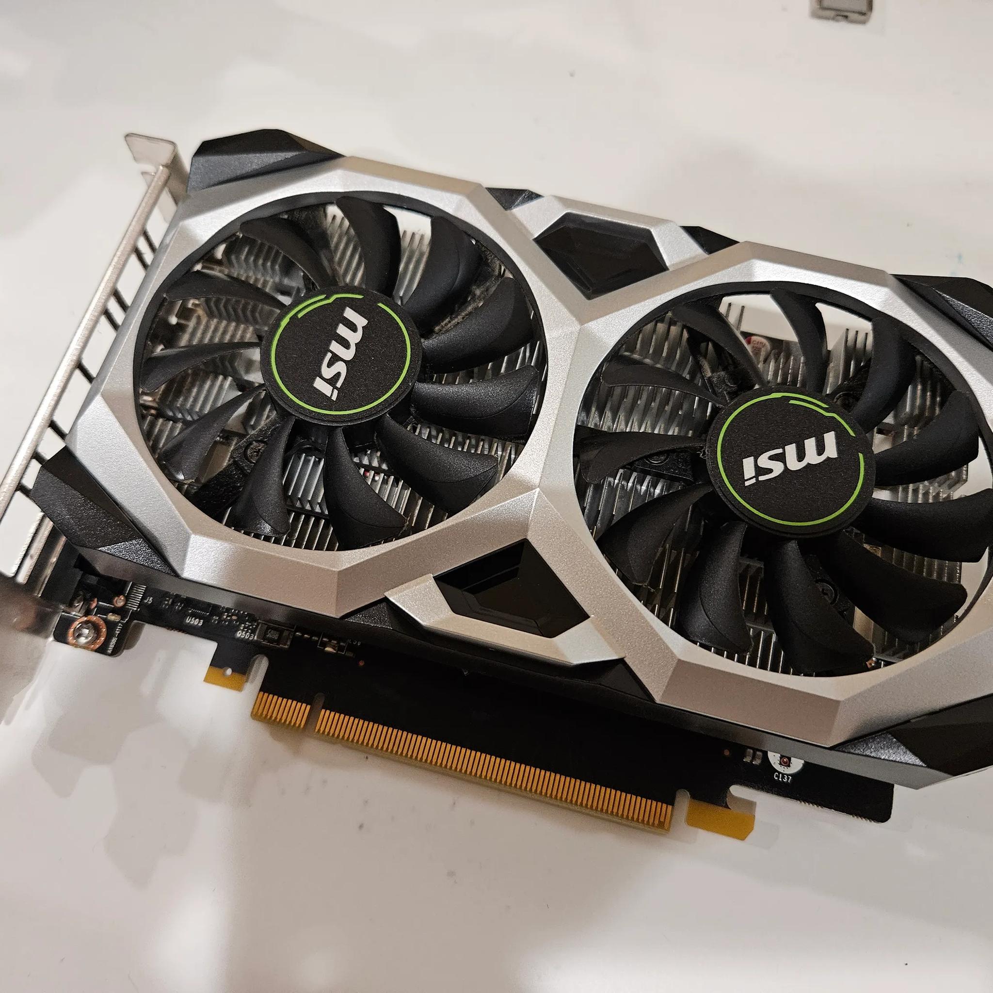MSI GeForce GTX 1650 4 GB Ventus XS OCV1 Graphics Card