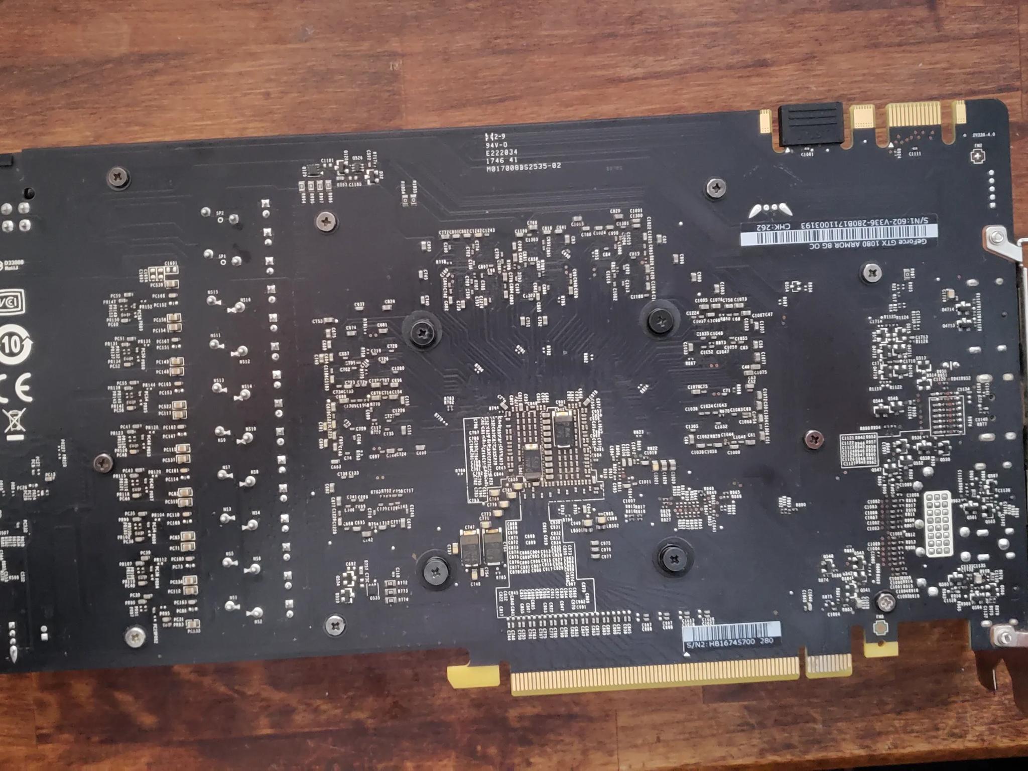 MSi GTX 1080 Armor **READ**