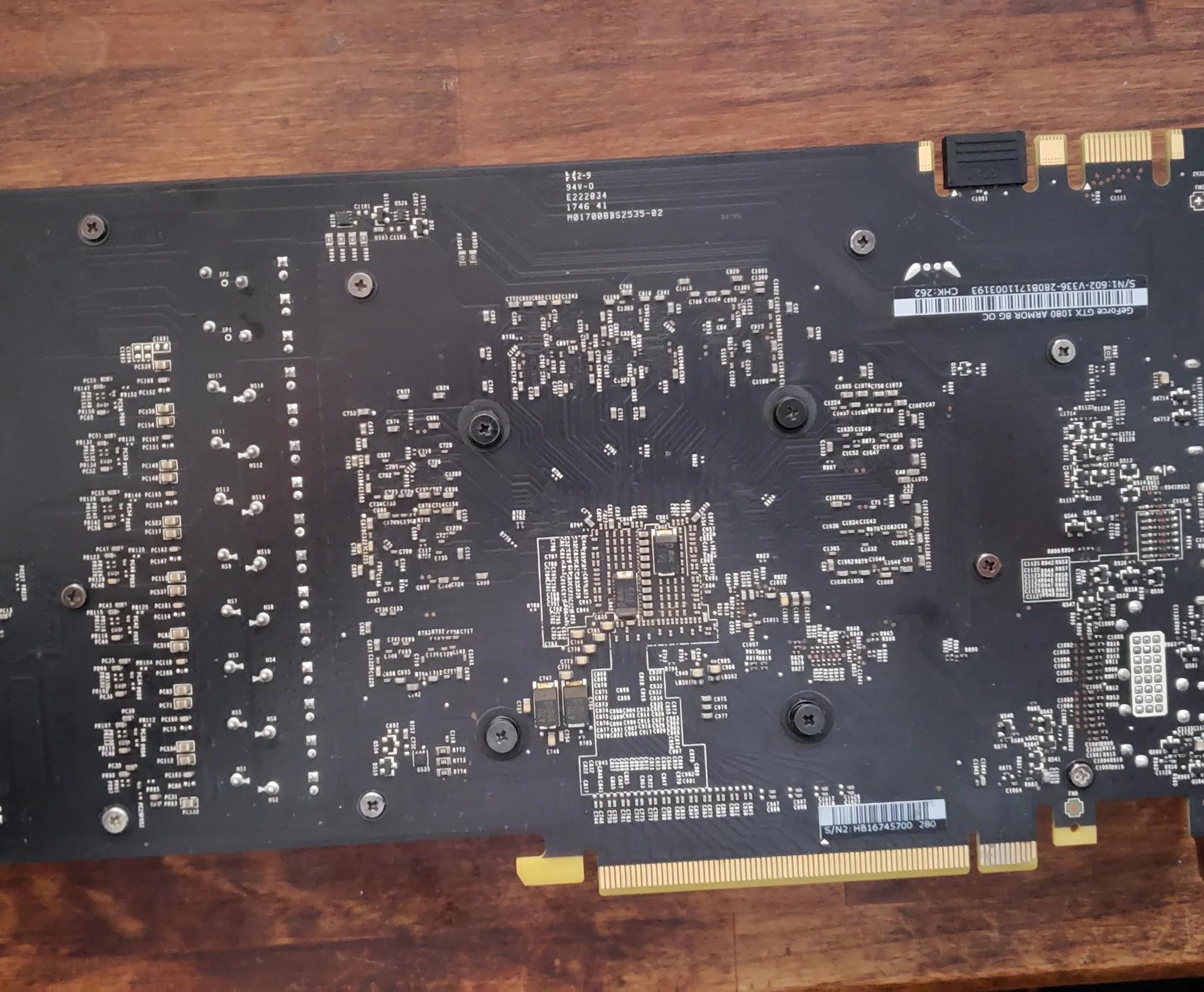 MSi GTX 1080 Armor **READ**