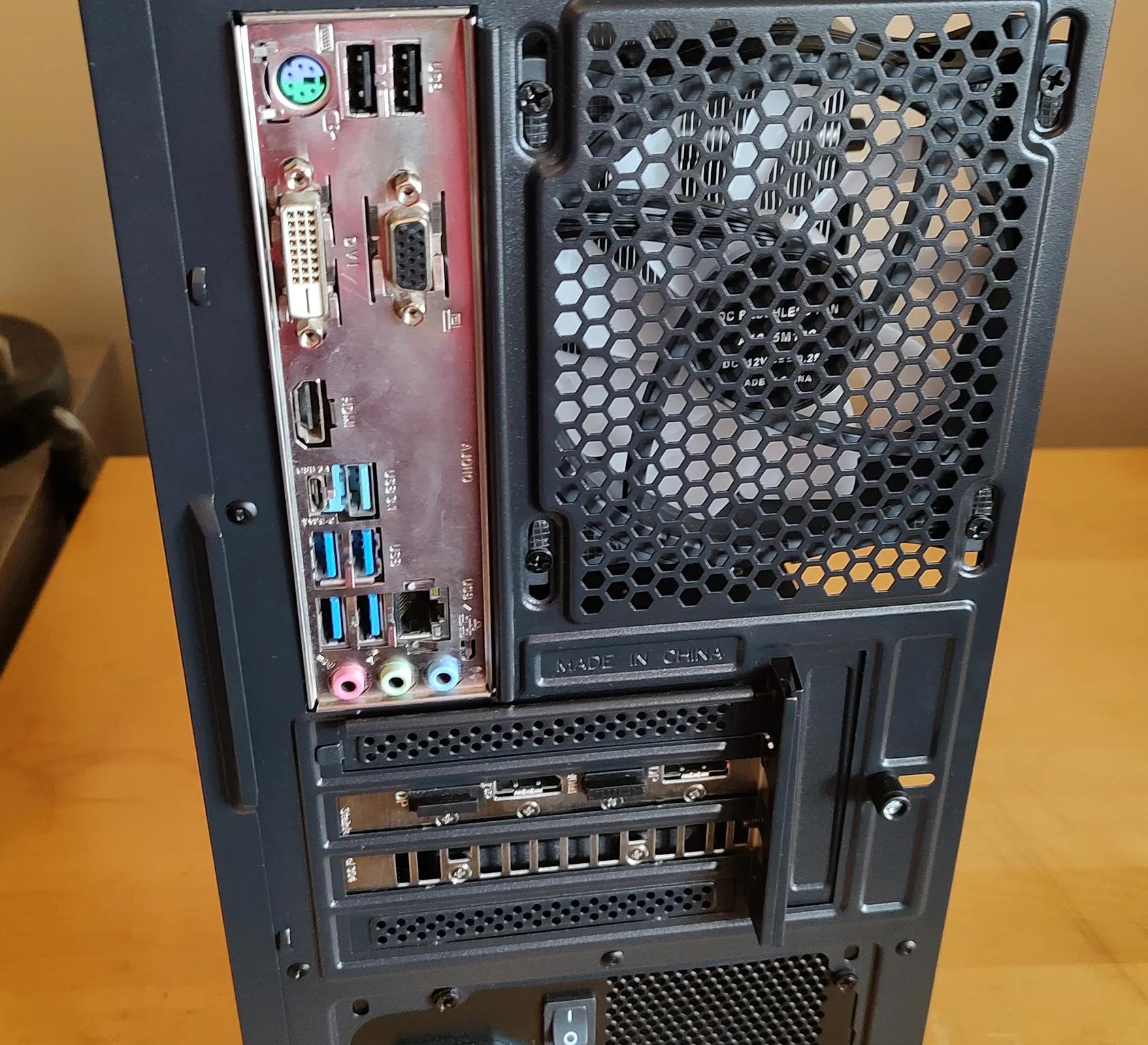 Gaming PC - Ryzen 5 3600, RX 6600XT, 16GB RAM / 1TB SSD, Added WIFI AX 3000