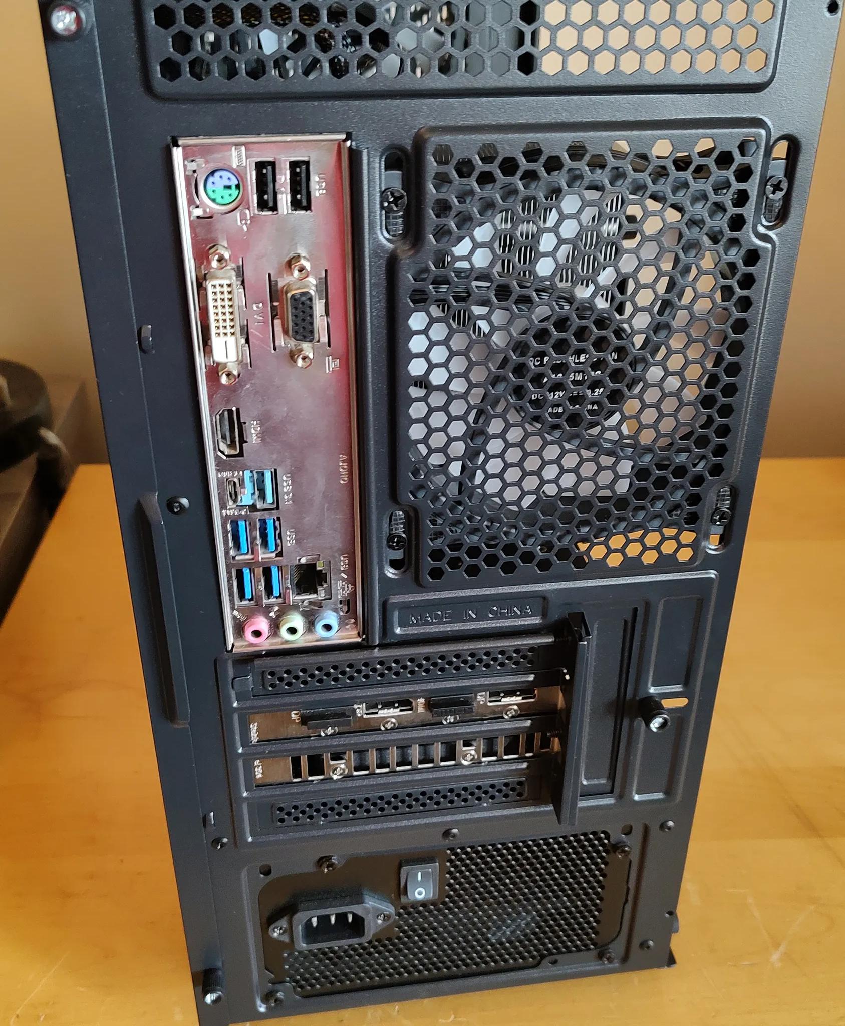 Gaming PC - Ryzen 5 3600, RX 6600XT, 16GB RAM / 1TB SSD, Added WIFI AX 3000