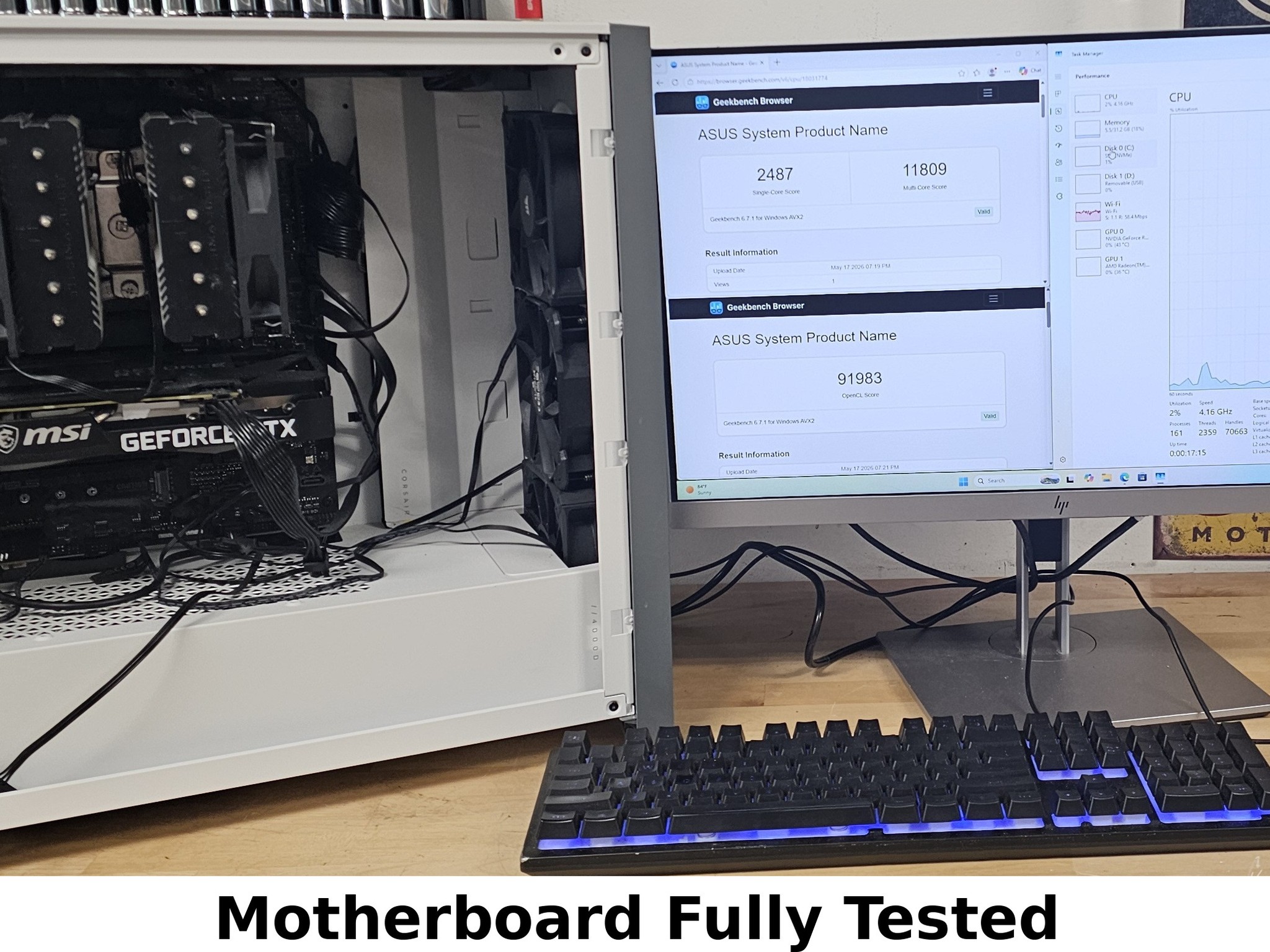 ASUS TUF Gaming B650-E WIFI AMD AM5 DDR5 ATX Motherboard