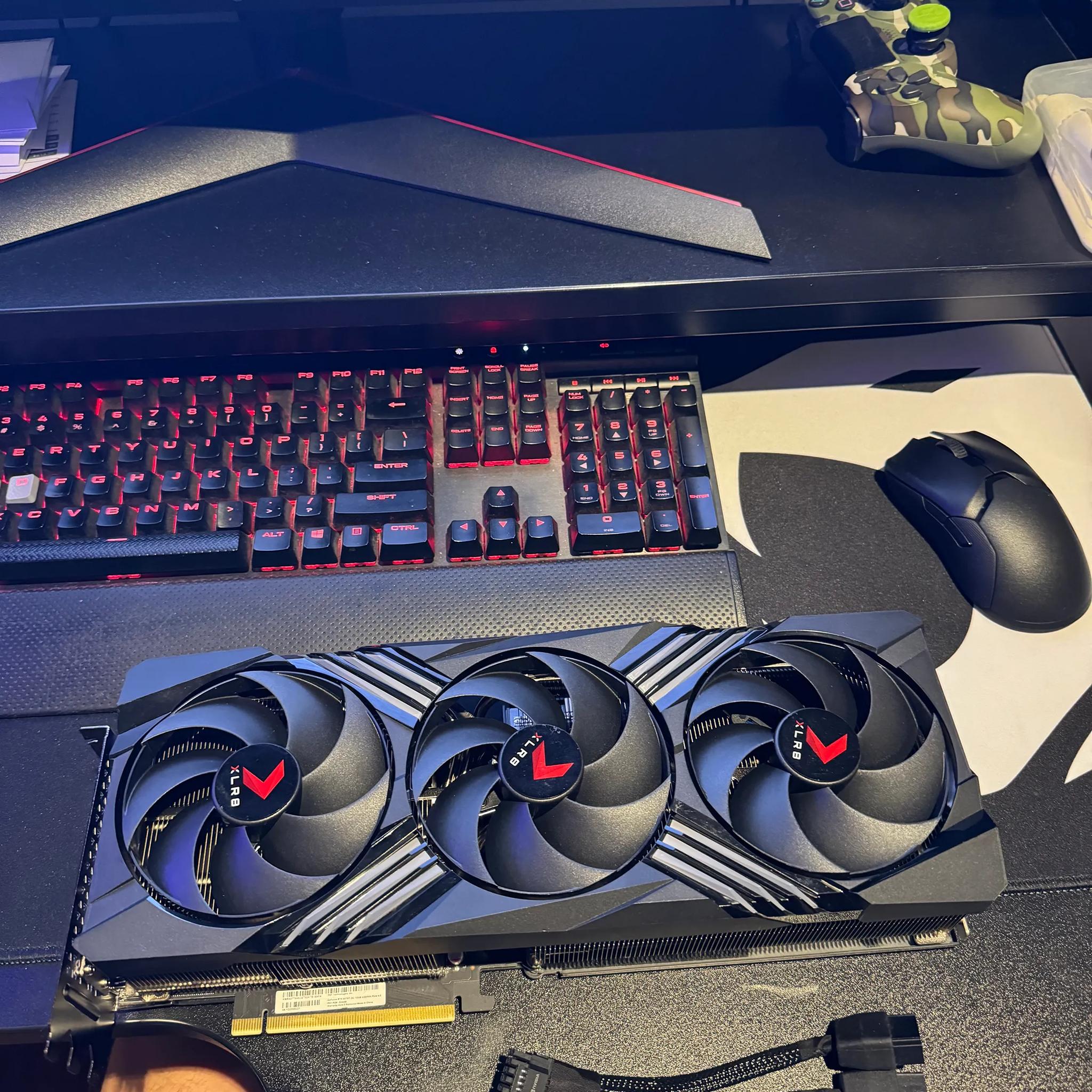 PNY GeForce RTX 4070 Ti 12GB XLR8 Gaming Verto Epic-X RGB Triple Fan Graphics Card DLSS 3