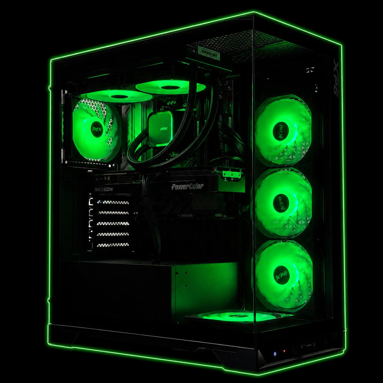 1440p Gaming Pc / RX 9070 16G / Ryzen 7 8700F / 32GB DDR5 Ram / 1TB SSD / 1 year warranty