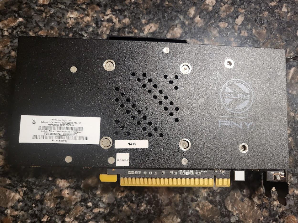 PNY GTX GeForce 1060 XLR8 3GB