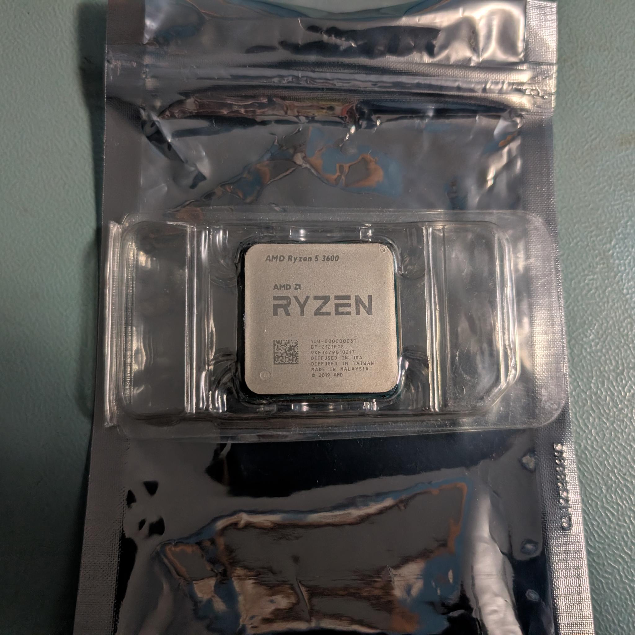 AMD Ryzen 5 3600 As-Is No Post