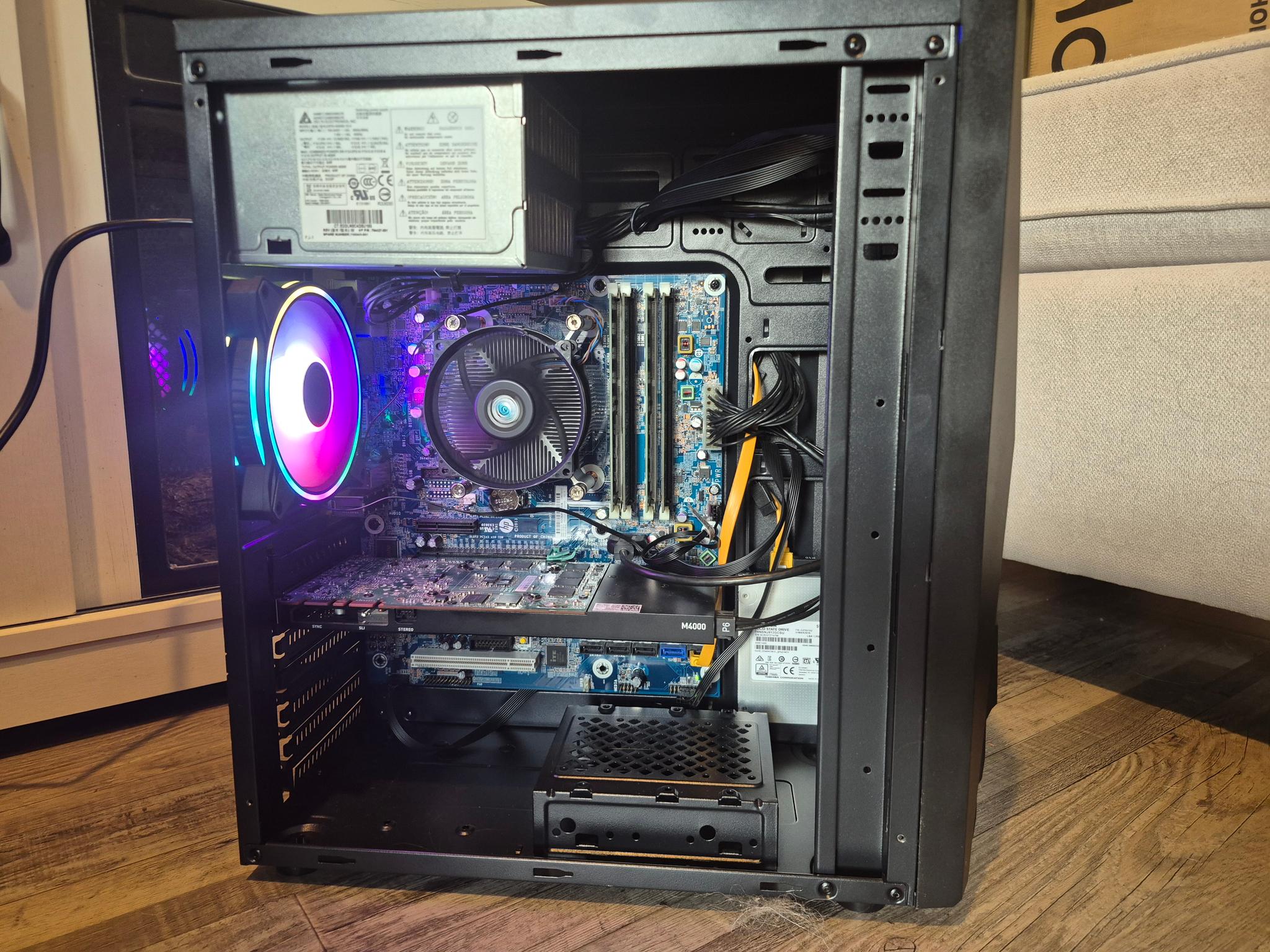 i5-4570, 16GB RAM, 512GB SSD, 8GB Nvidia, Win10, Wifi