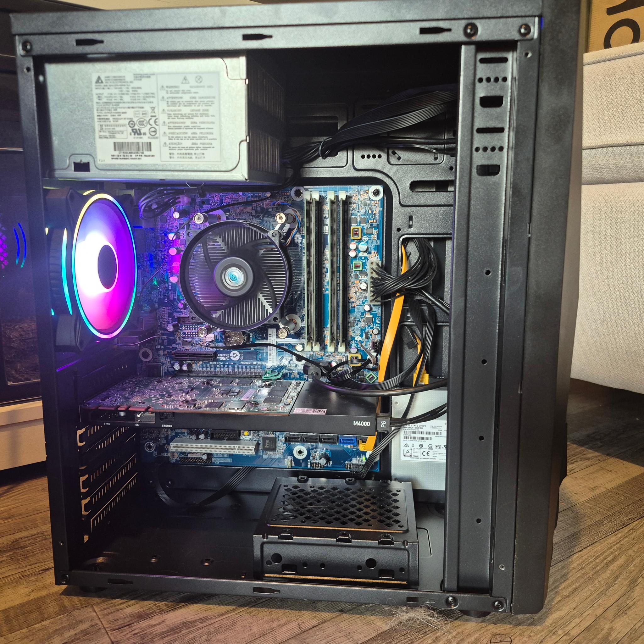 i5-4570, 16GB RAM, 512GB SSD, 8GB Nvidia, Win10, Wifi