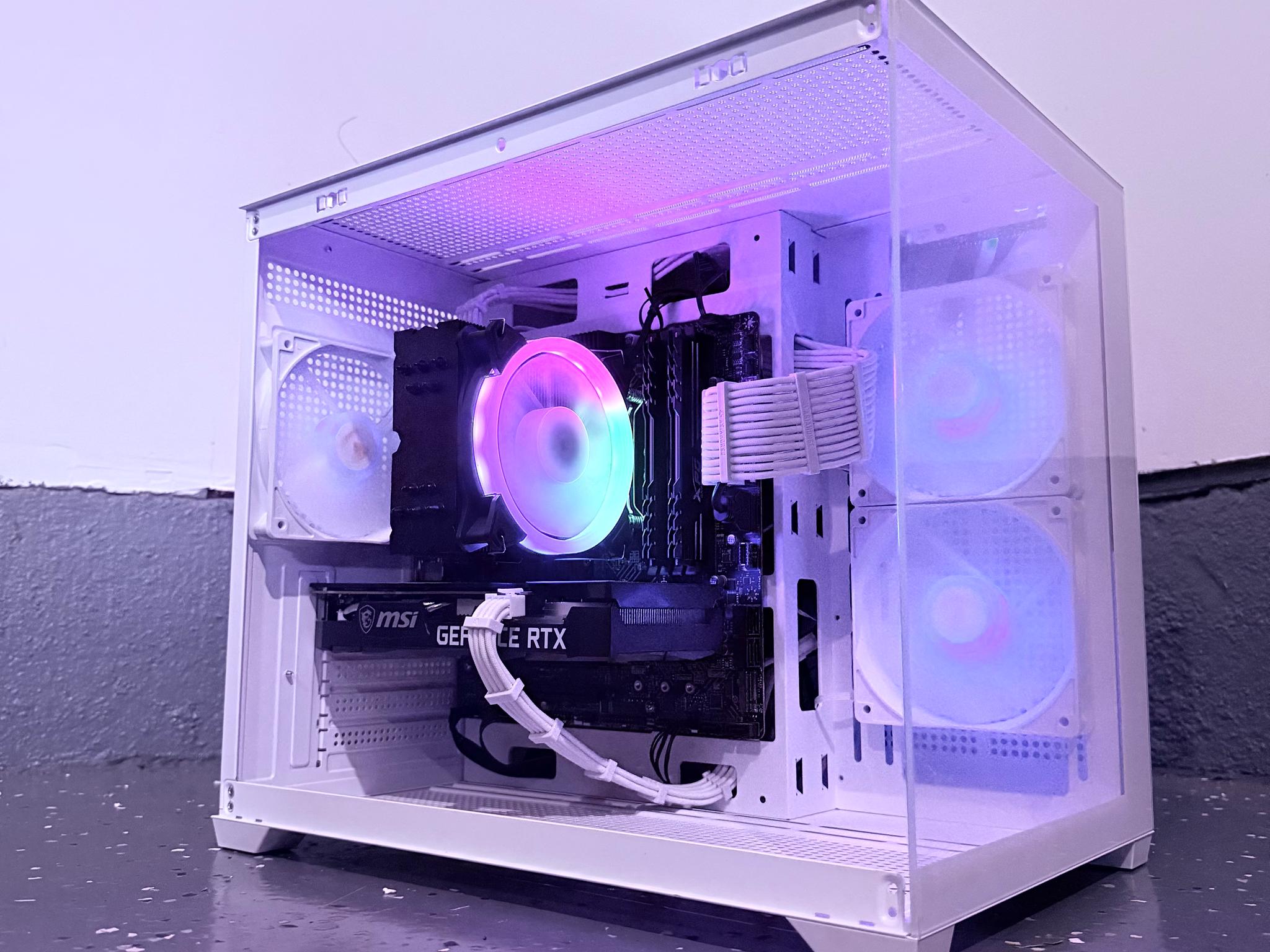 ⚪️"Opal Halo"🌈| 1440p Gaming | i7 12700F | RTX 3060 12GB | 32G Ram | 1TB Storage | Free Shipping