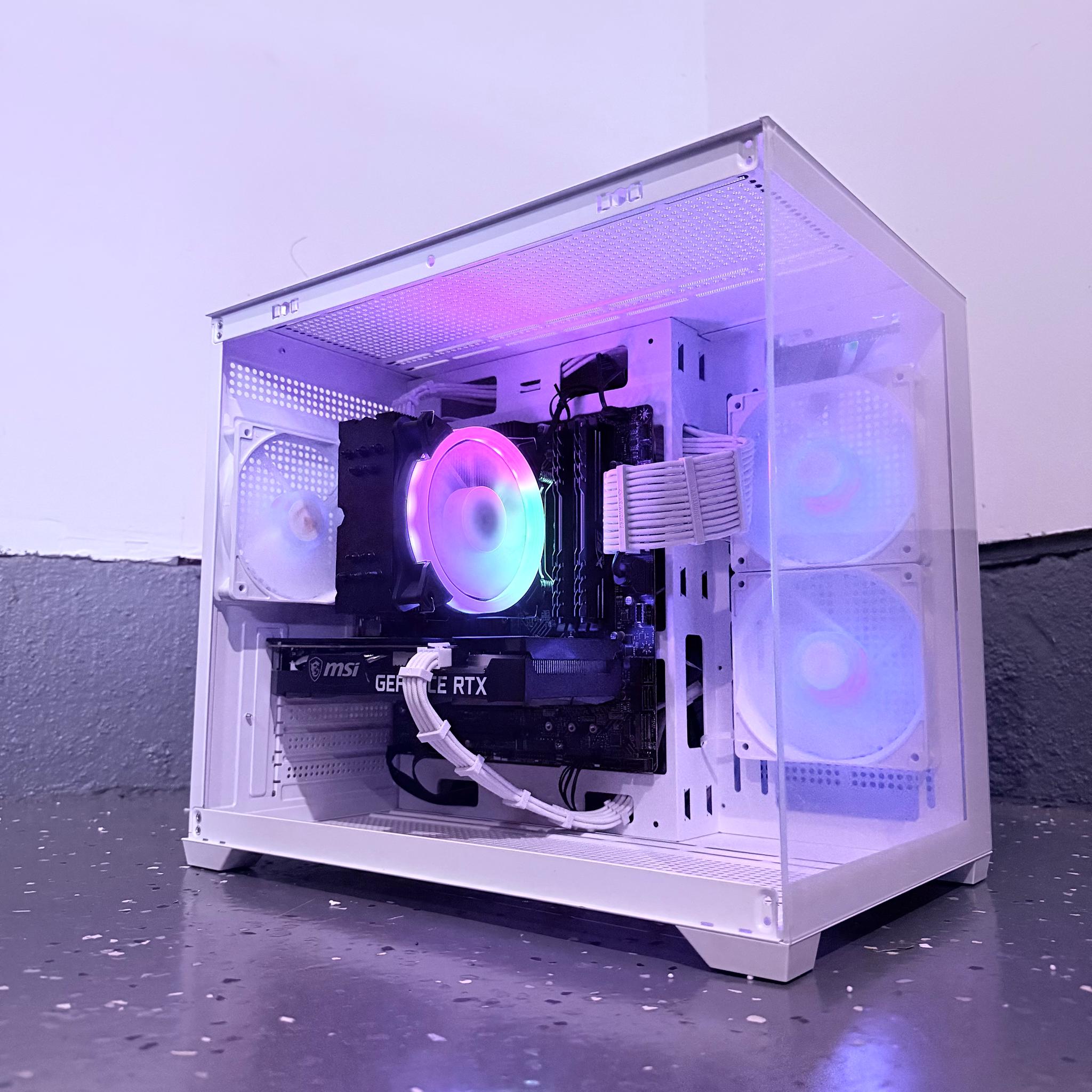 ⚪️"Opal Halo"🌈| 1440p Gaming | i7 12700F | RTX 3060 12GB | 32G Ram | 1TB Storage | Free Shipping