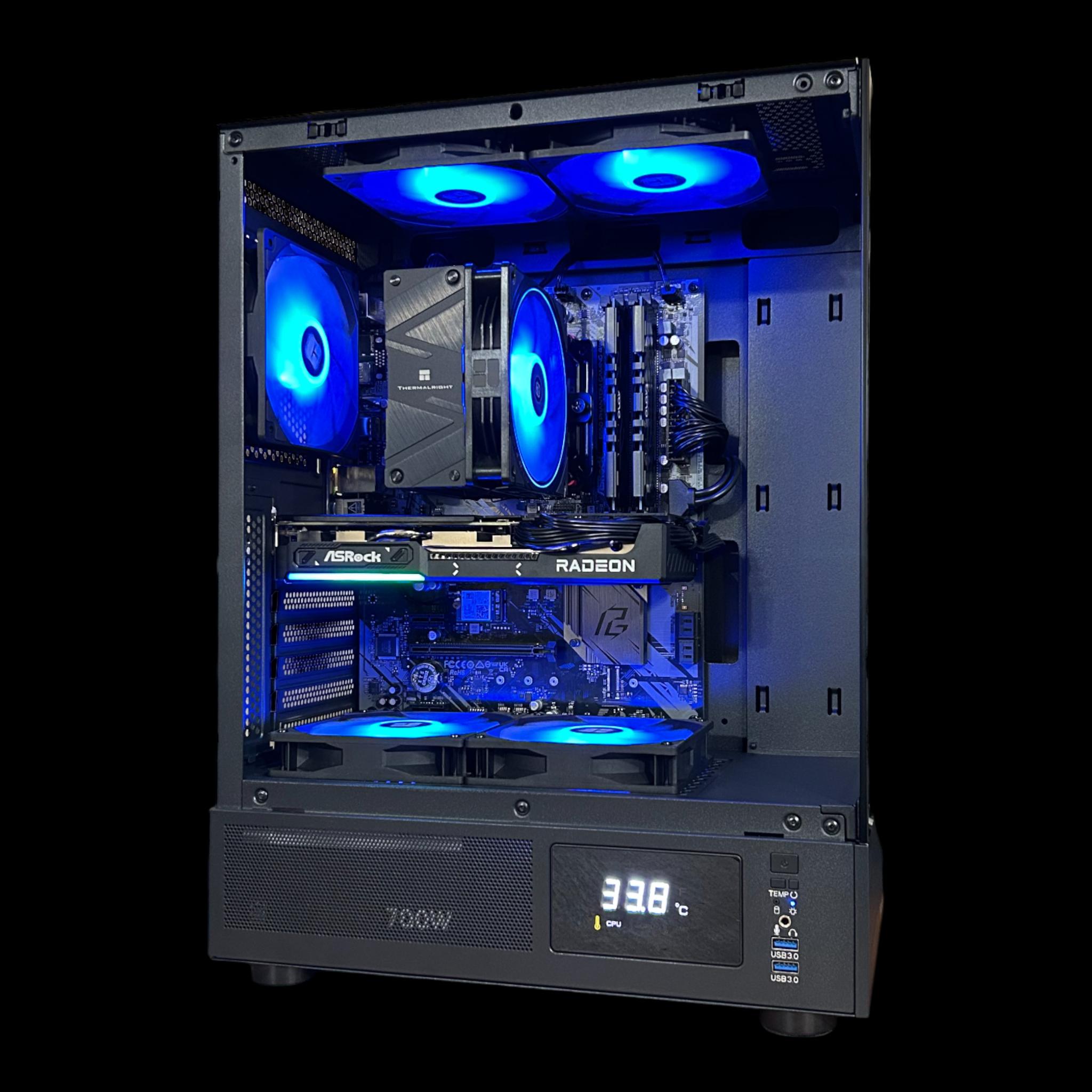 RX 9060XT 16GB | Ryzen 7 5800XT | 16GB DDR4 | 1TB NVMe | The Mid-Range Beast RX