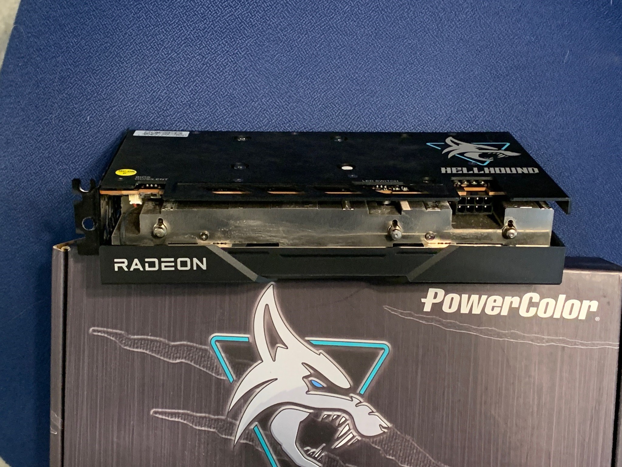 PowerColor RX 6600 XT Hellhound 8GB in good condition, with original box