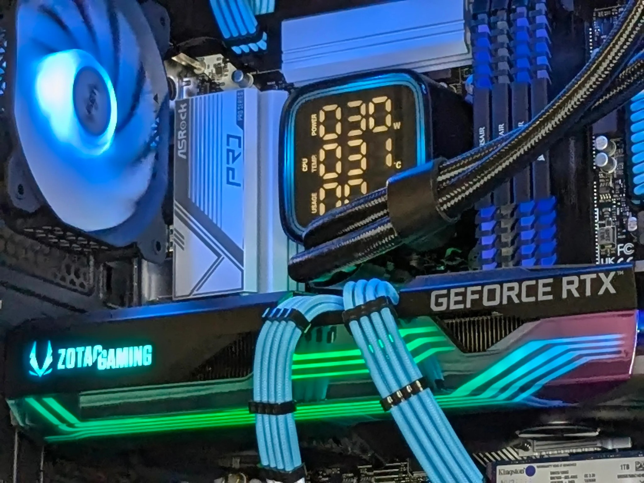 1440p Beast💙🔥RTX 3070💙I5-12600@4.9GHz🔵32GB Vengeance RAM🔵1TB NVMe/PCIE Gen 4.0🔵Windows 11 Pro