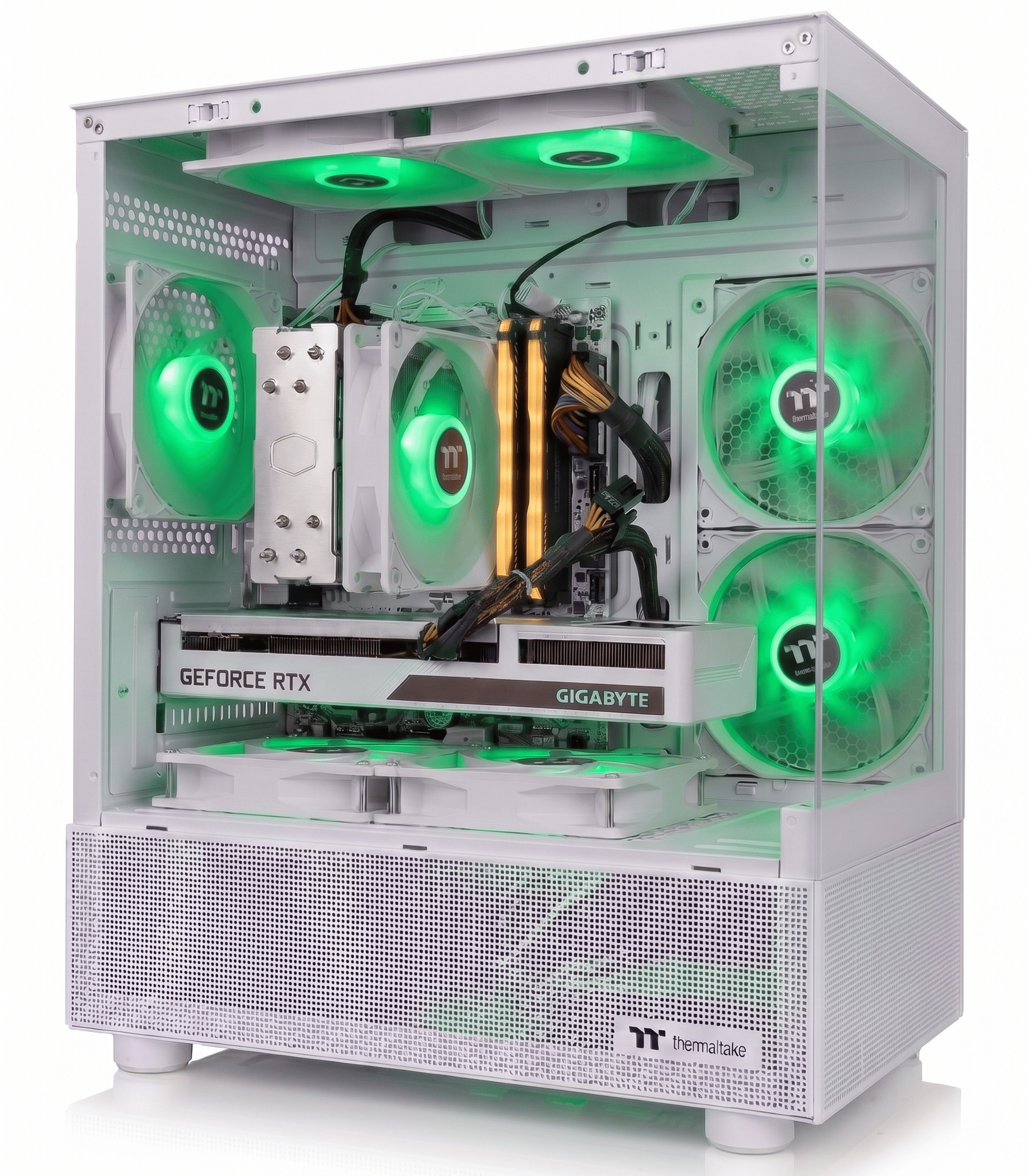 White Out RTX 3060 12GB Gaming PC - Ryzen 5500 | 16 GB DDR4 | 512 GB SSD
