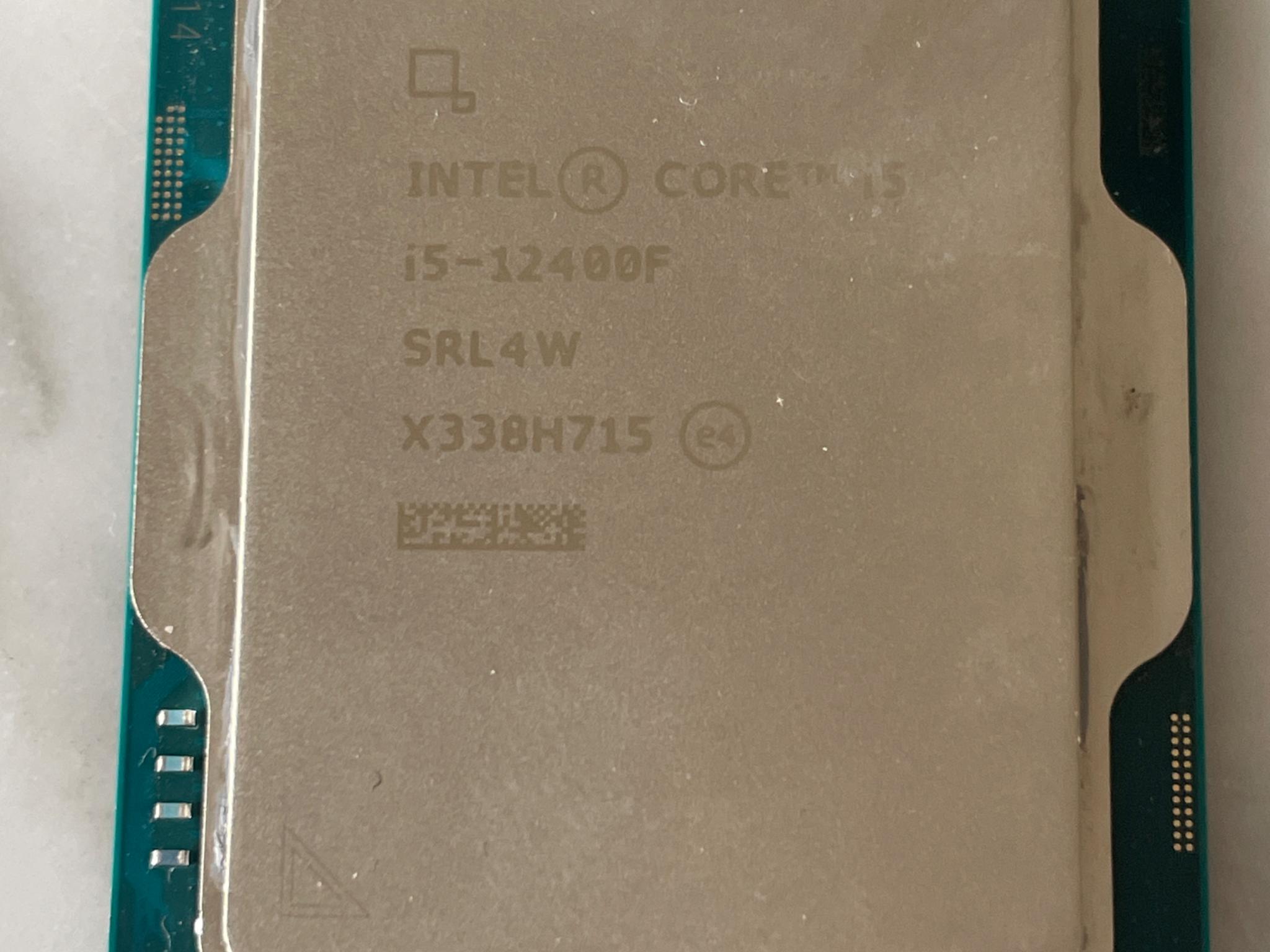 Intel 12400f good condition