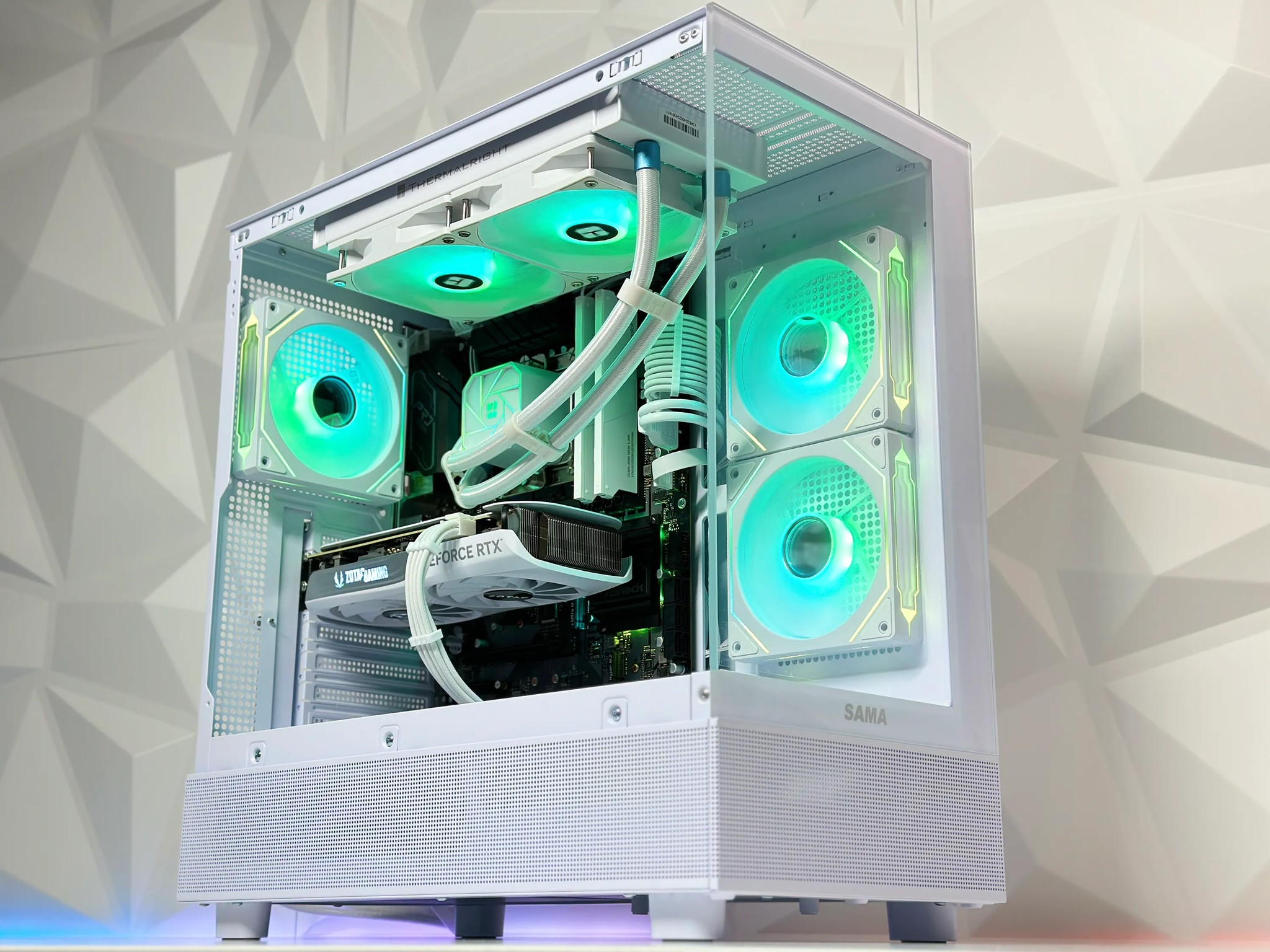 🐇🐰Liquid Cooled Gaming PC🐇Nvidia RTX 4070 12GB🐇Intel  12600KF 10 core🐇32GB DDR4🐇1TB NVME SSD