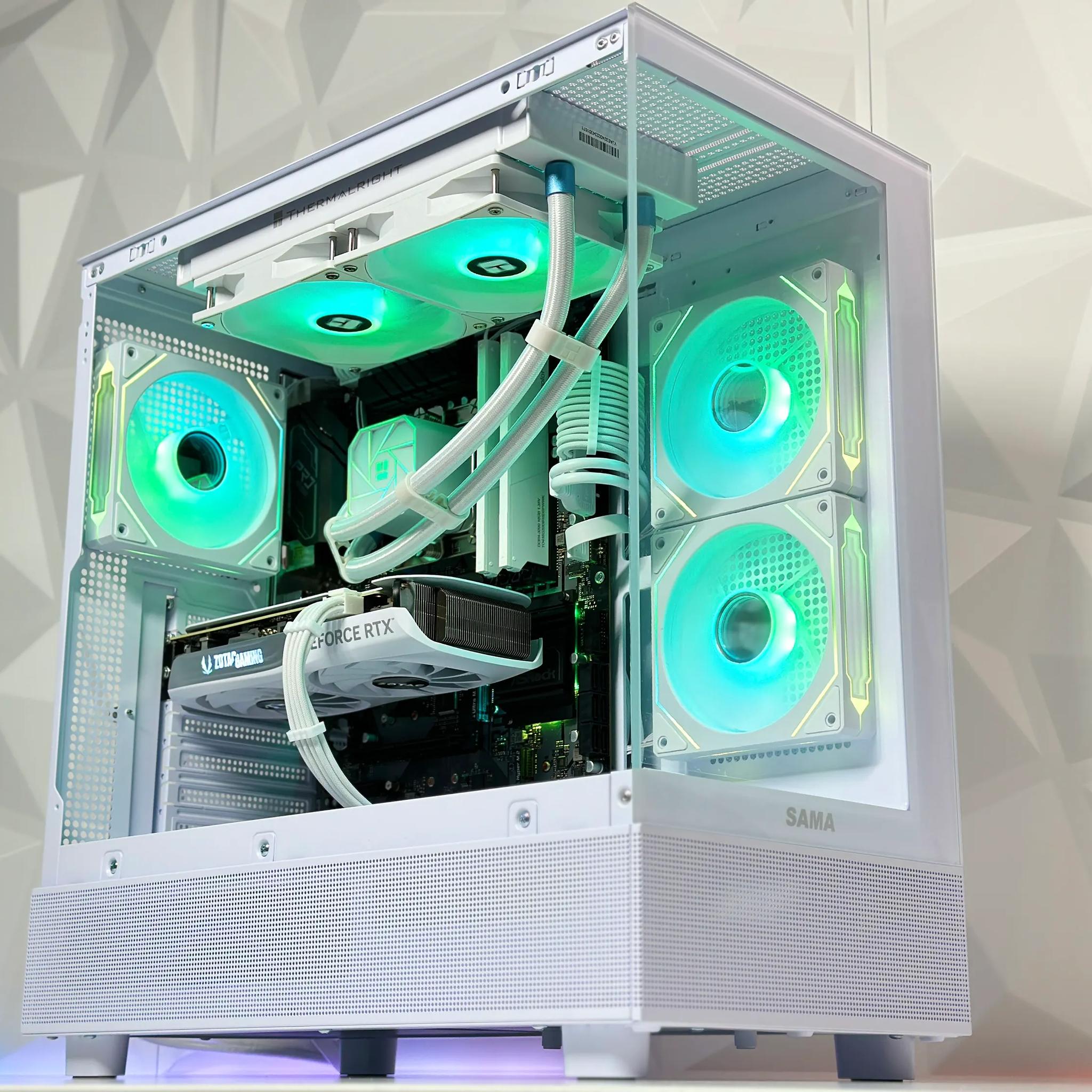🐇🐰Liquid Cooled Gaming PC🐇Nvidia RTX 4070 12GB🐇Intel  12600KF 10 core🐇32GB DDR4🐇1TB NVME SSD