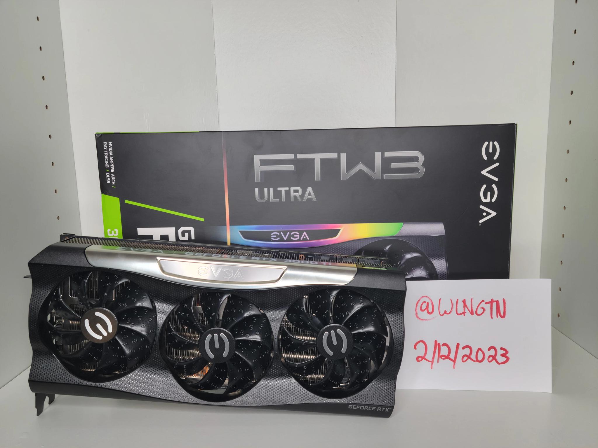 EVGA 3080 Ti FTW3 Ultra