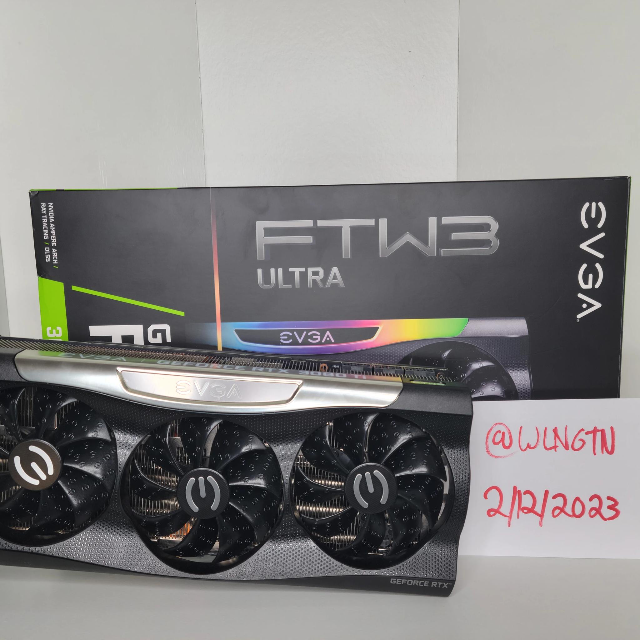 EVGA 3080 Ti FTW3 Ultra