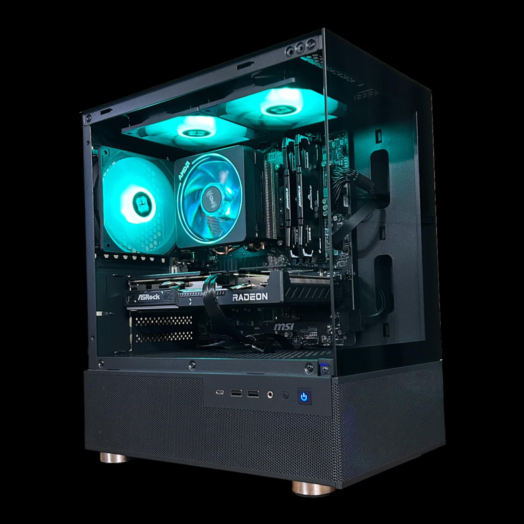 RX 9060XT 16GB | Ryzen 5 5600X | 32GB DDR4 | 1TB NVMe | The Officer RX
