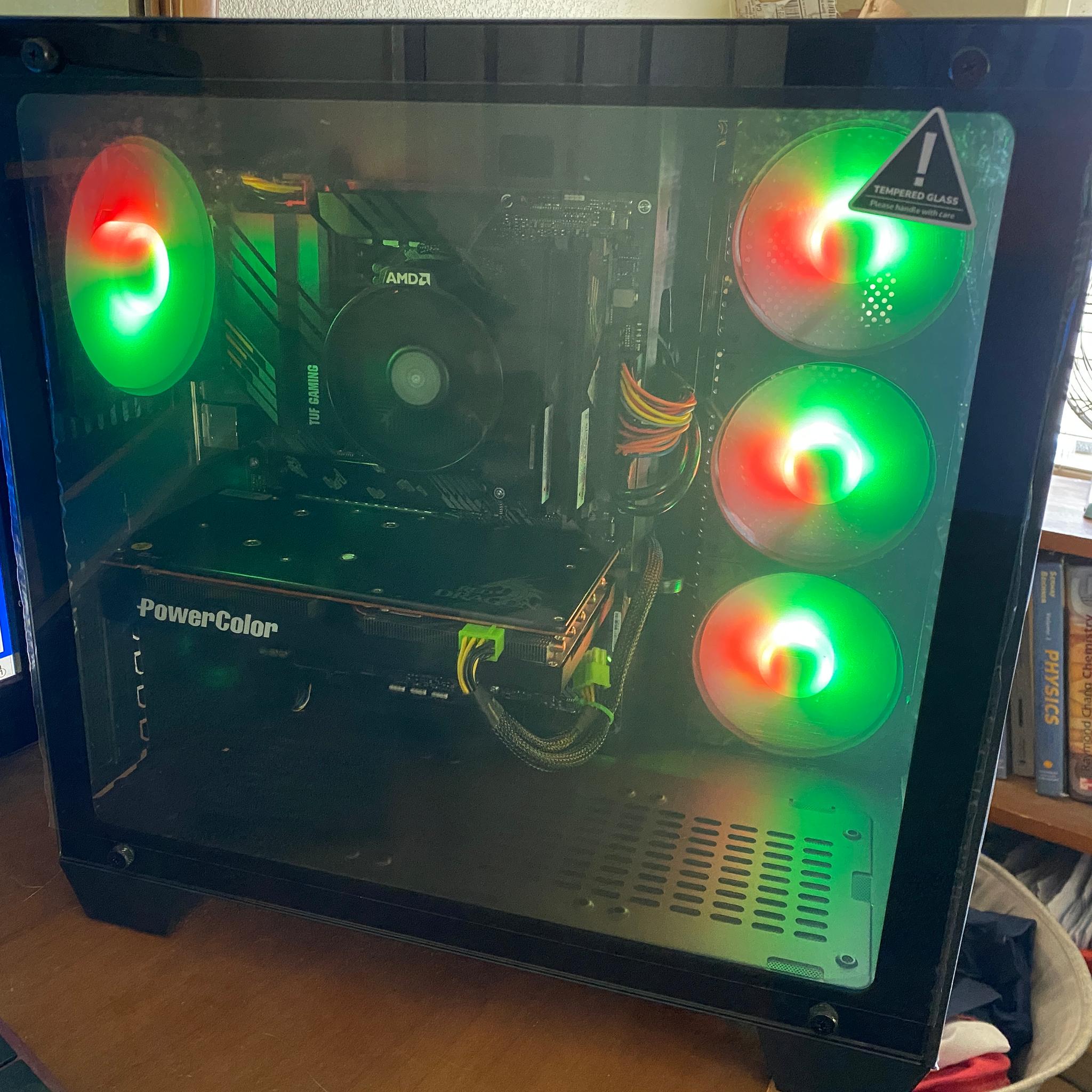 AMD Ryzen 5 2600, 32GB RAM, 512GB NVME + 2TB HDD,  RX 5600 XT 6GB