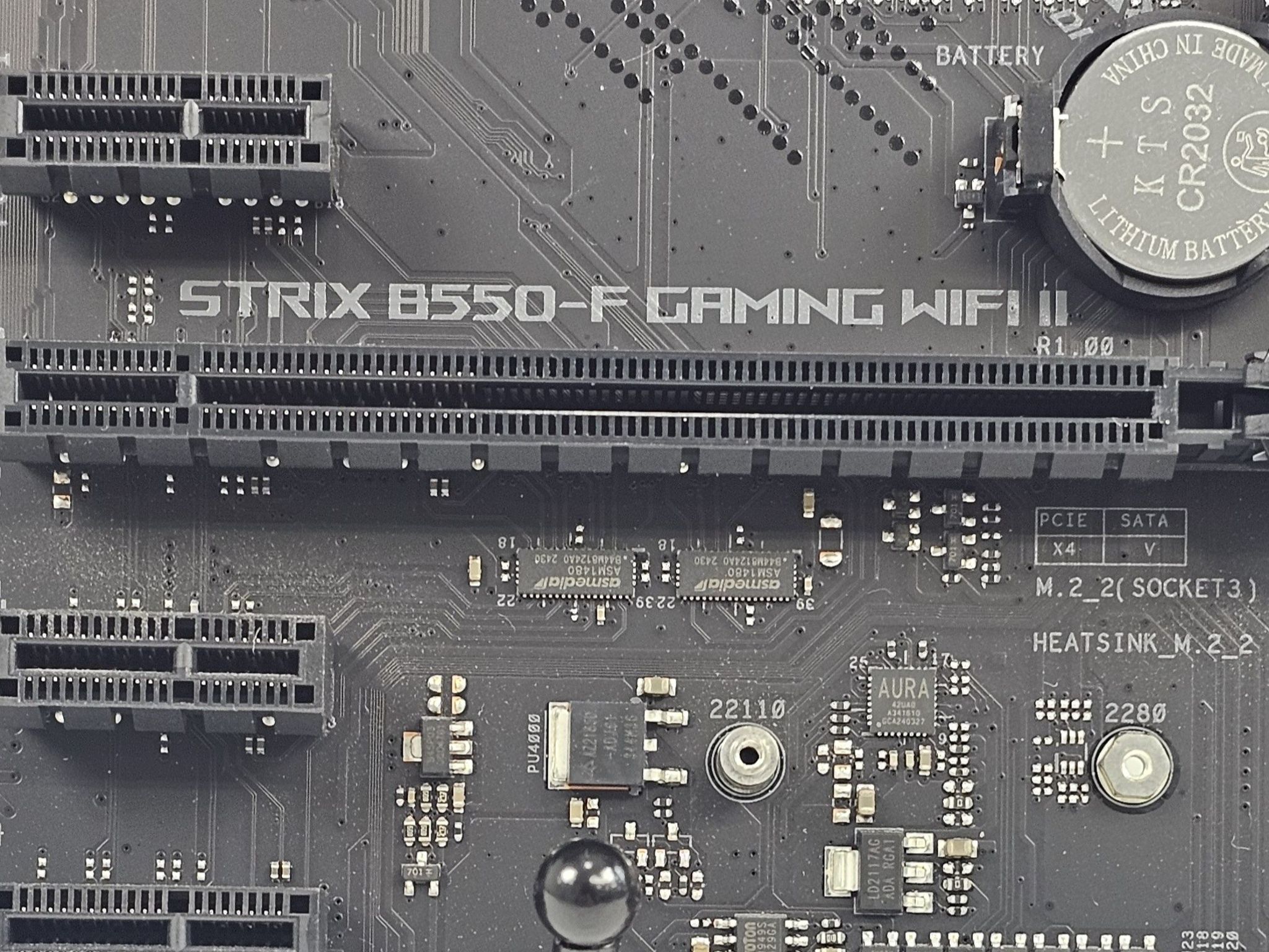 ASUS ROG STRIX B550-F GAMING WIFI II AMD AM4 DDR4 ATX Motherboard