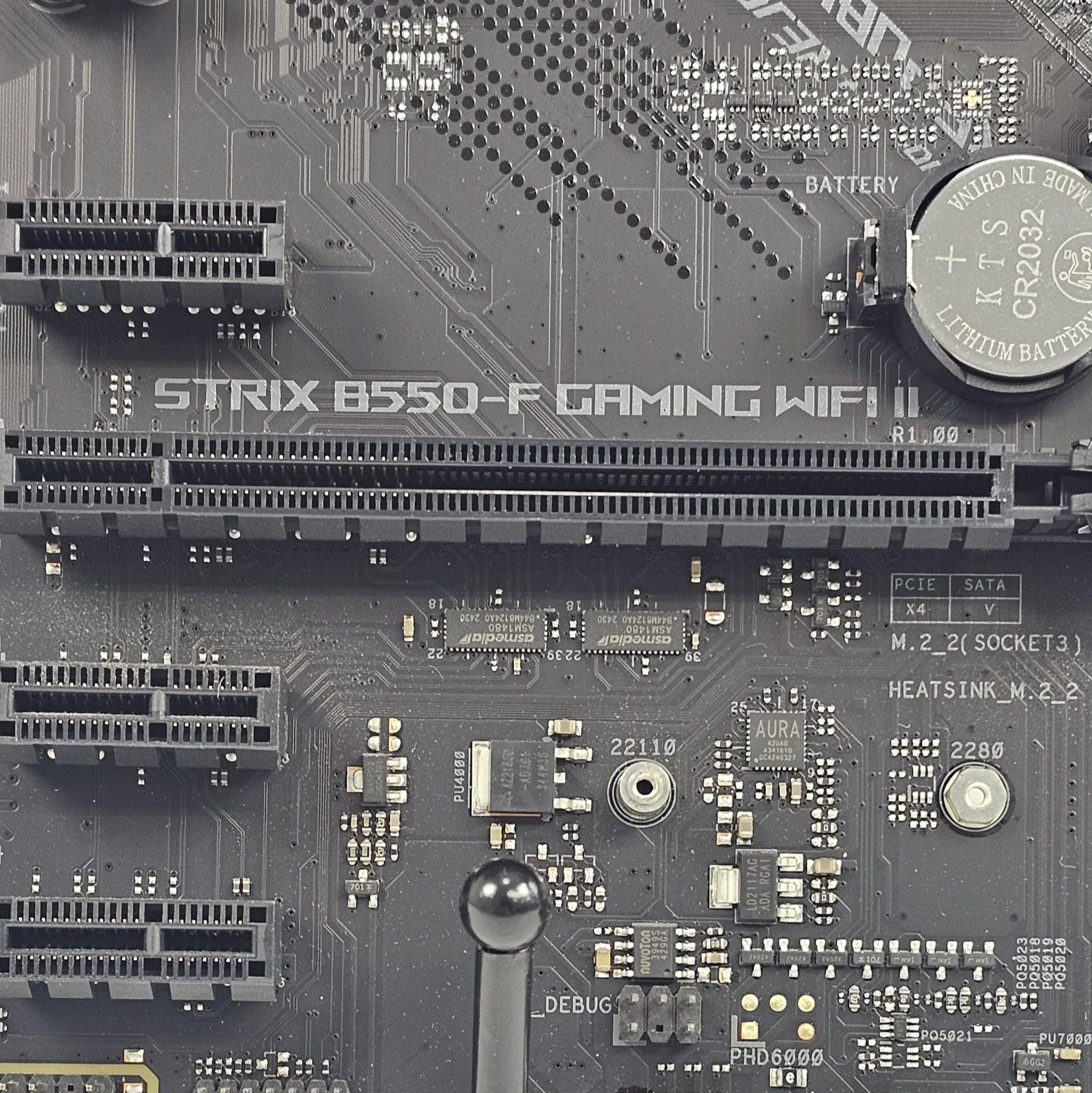 ASUS ROG STRIX B550-F GAMING WIFI II AMD AM4 DDR4 ATX Motherboard
