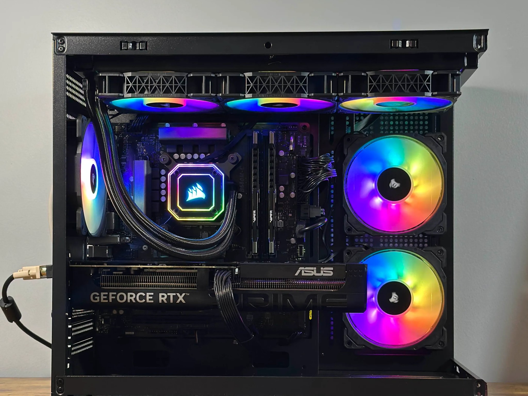 RTX 5060Ti 8GB | Intel i5 13600KF | 32GB DDR4 | 1TB SSD+2TB HDD | Win11 | WIFI+BT | Custom Gaming PC