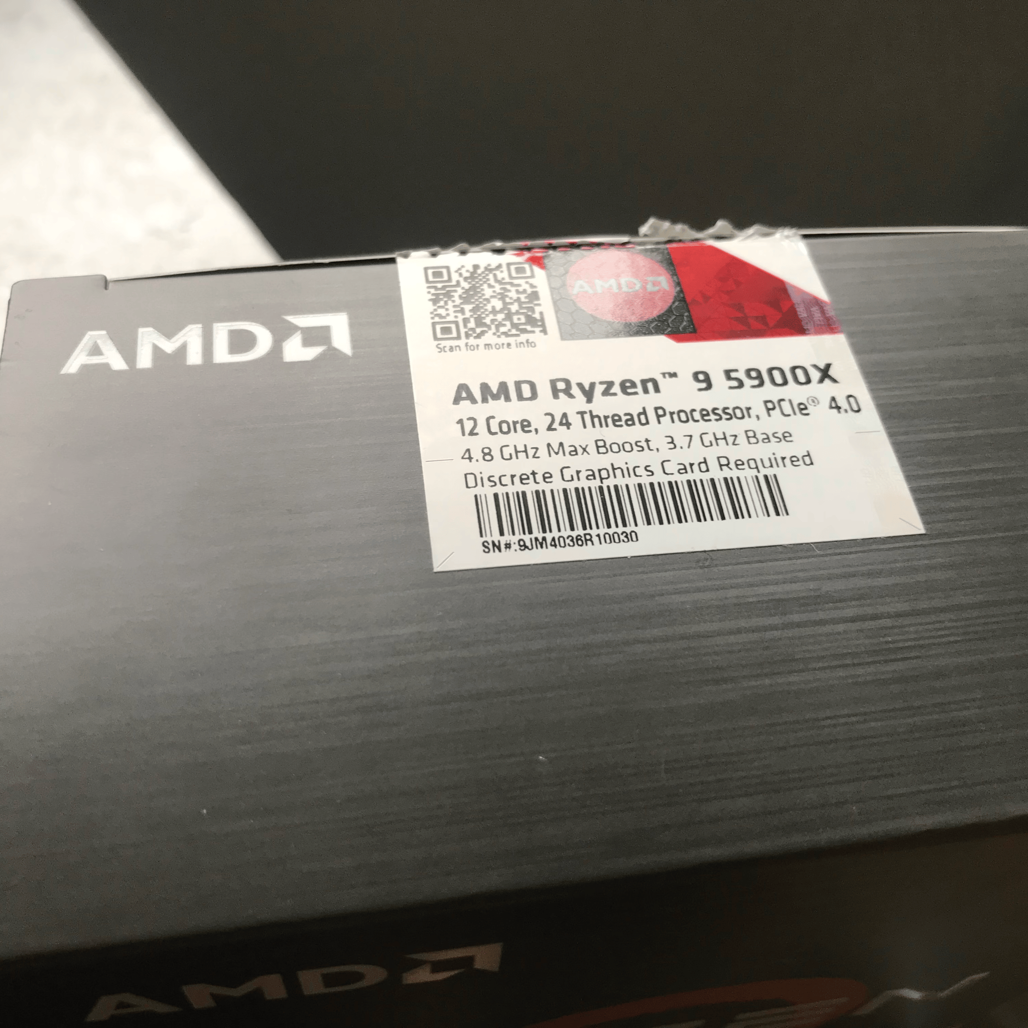 AMD Ryzen 9 5900X (used)