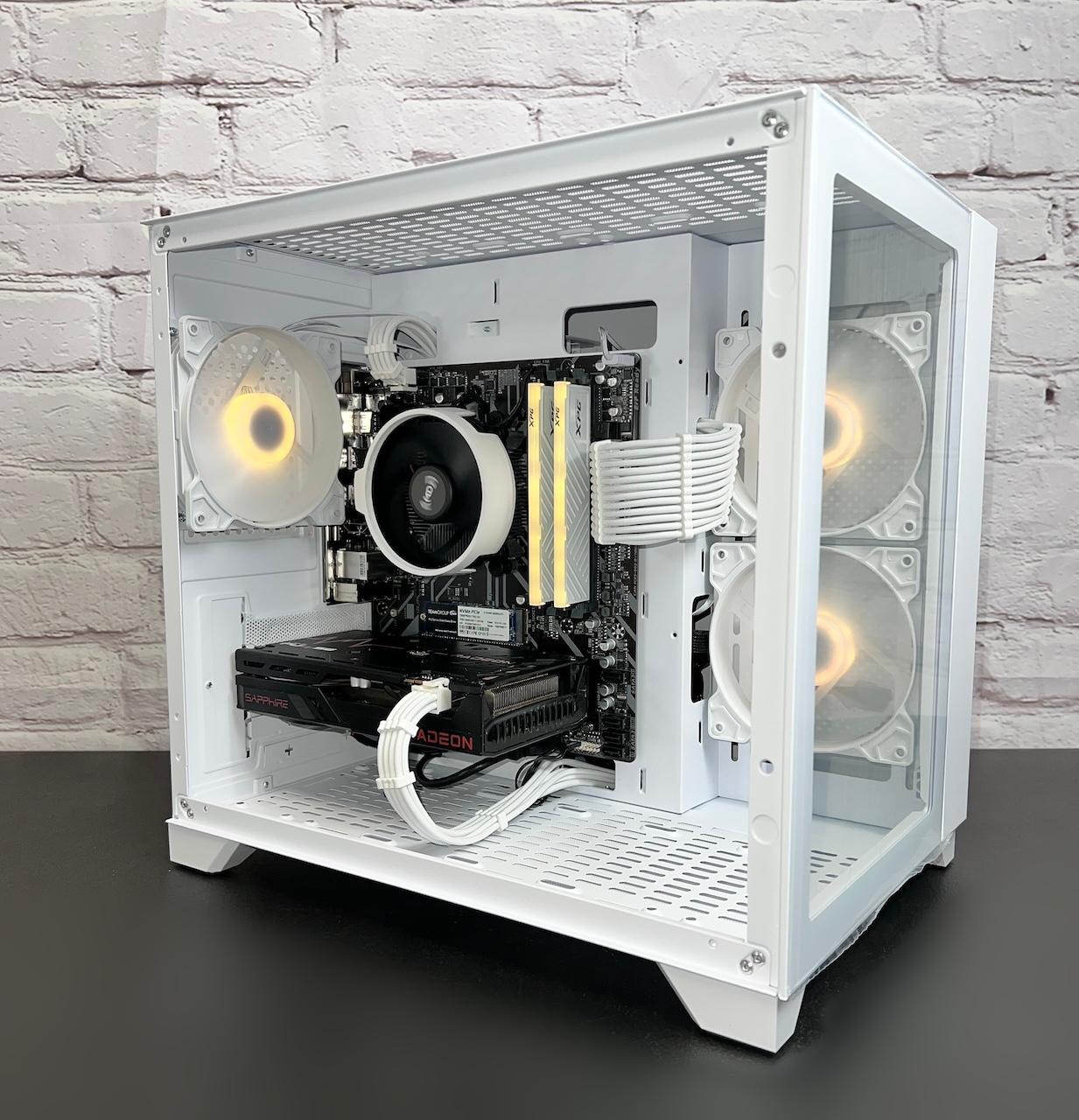 Ryzen 5 3600 RX 6600 16GB RAM 1TB M.2 Wifi 5 Bluetooth Window 10 Gaming PC