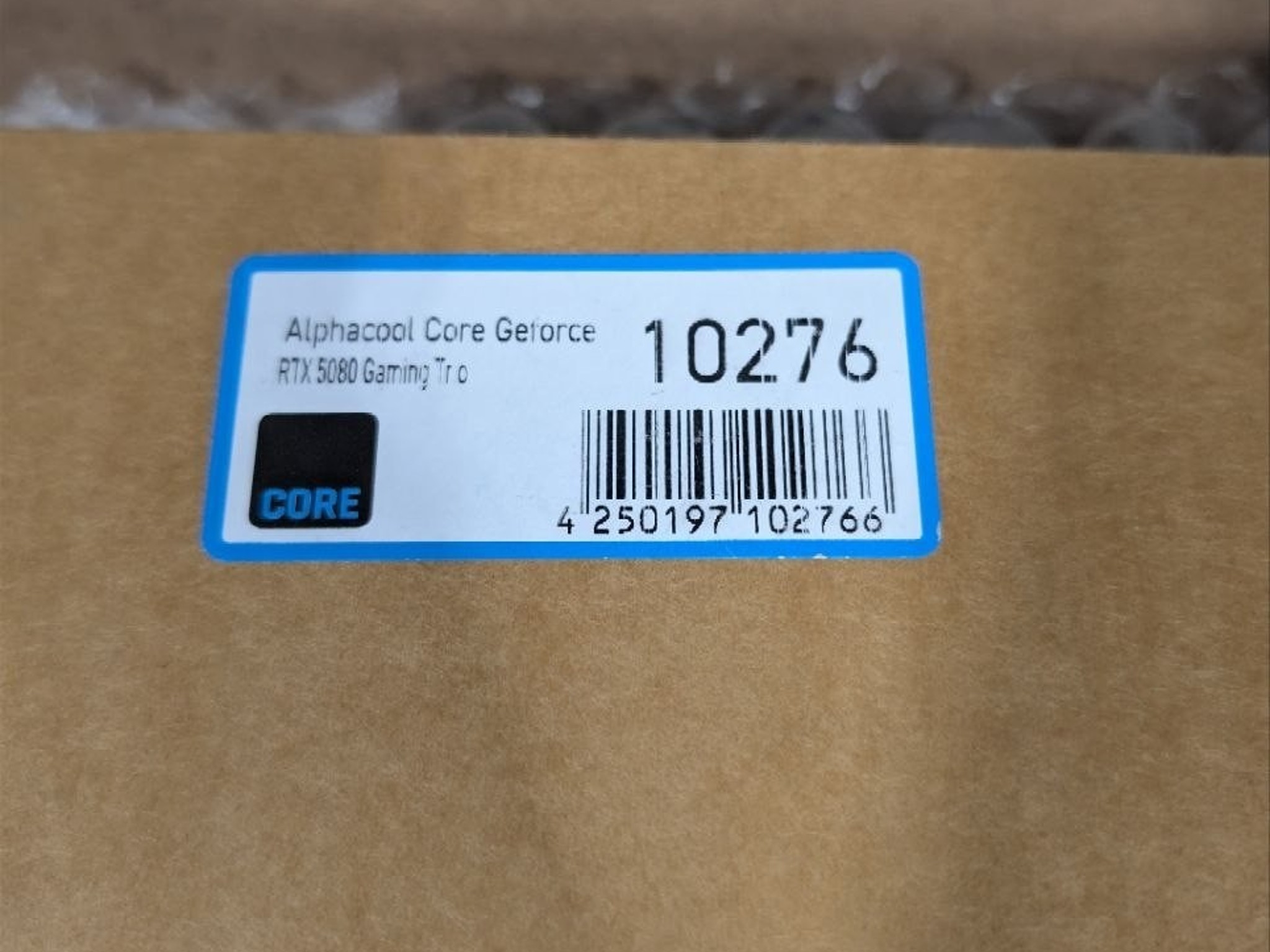 Alphacool Core Geforce RTX 5080/5070Ti Gaming Trio with Backplate (10276)